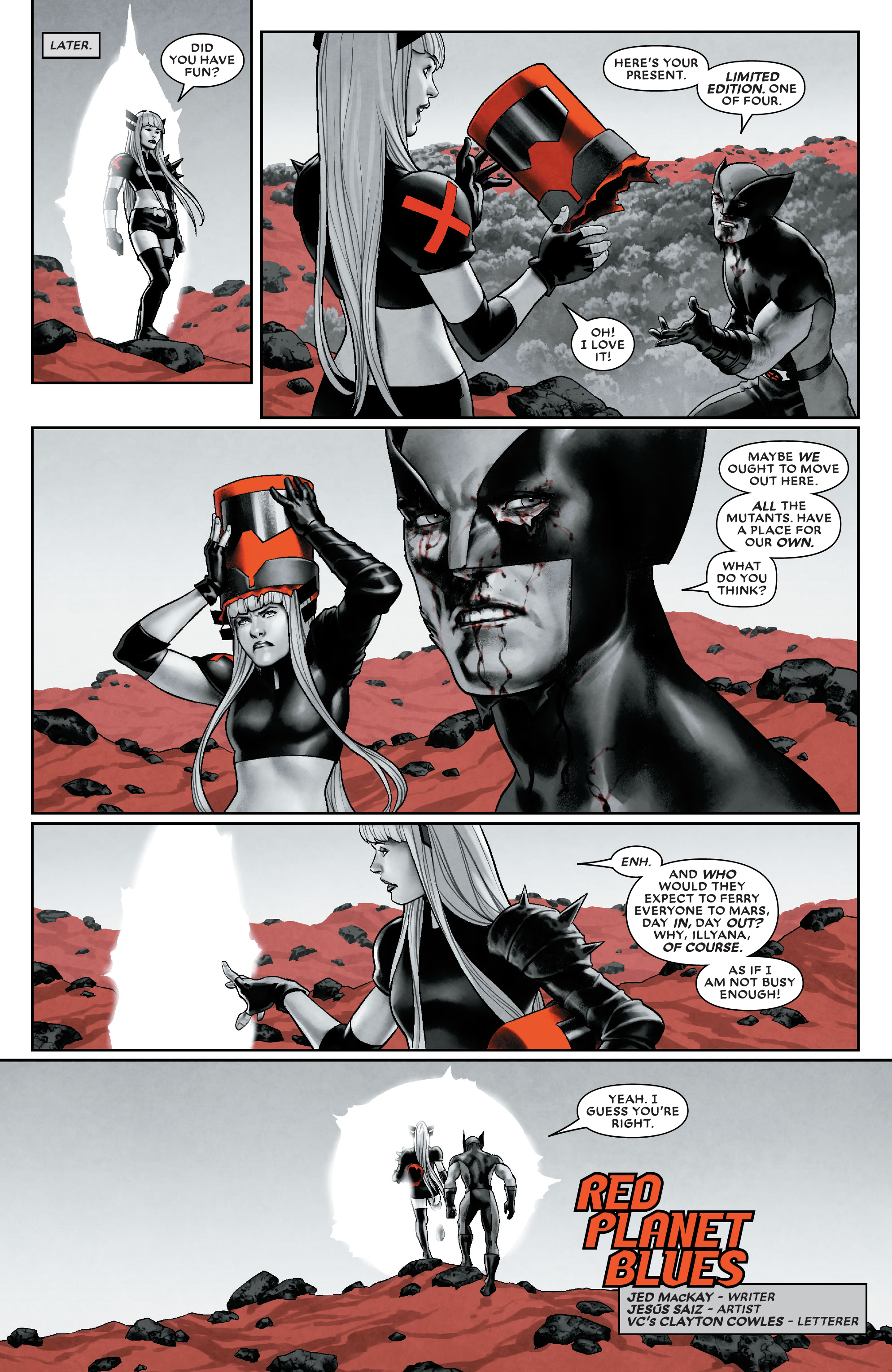 Read online Wolverine: Black, White & Blood comic -  Issue #3 - 31