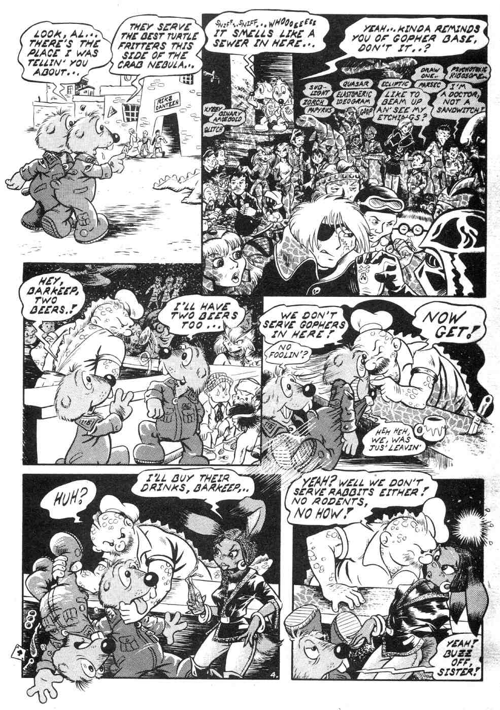 Read online Army  Surplus Komikz Featuring: Cutey Bunny comic -  Issue #1 - 20