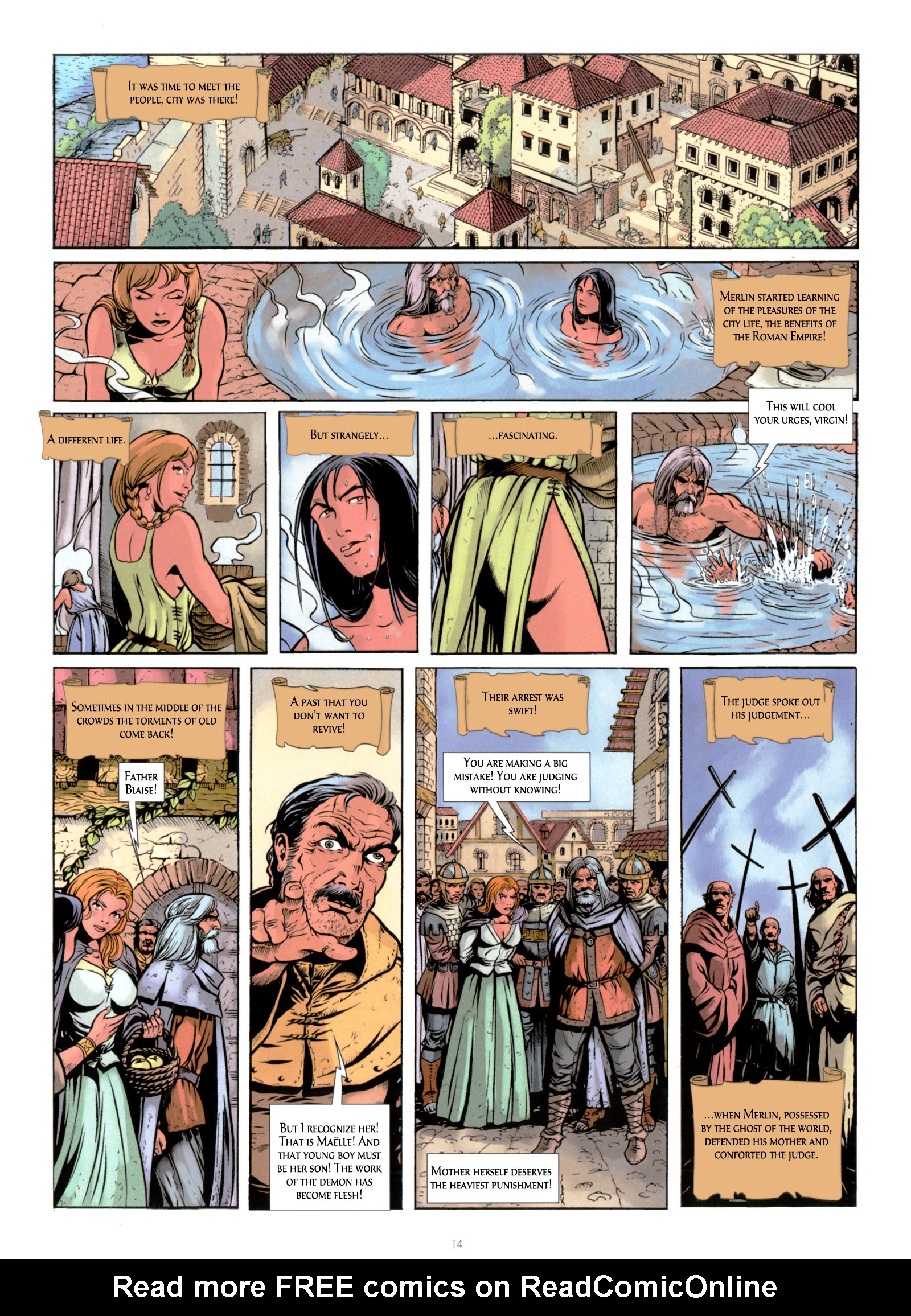 Read online Merlijn comic -  Issue #2 - 14