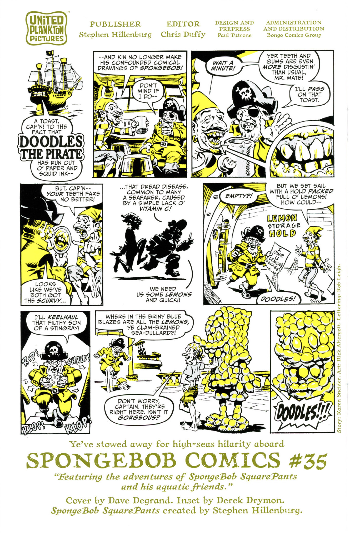 Read online SpongeBob Comics comic -  Issue #35 - 2