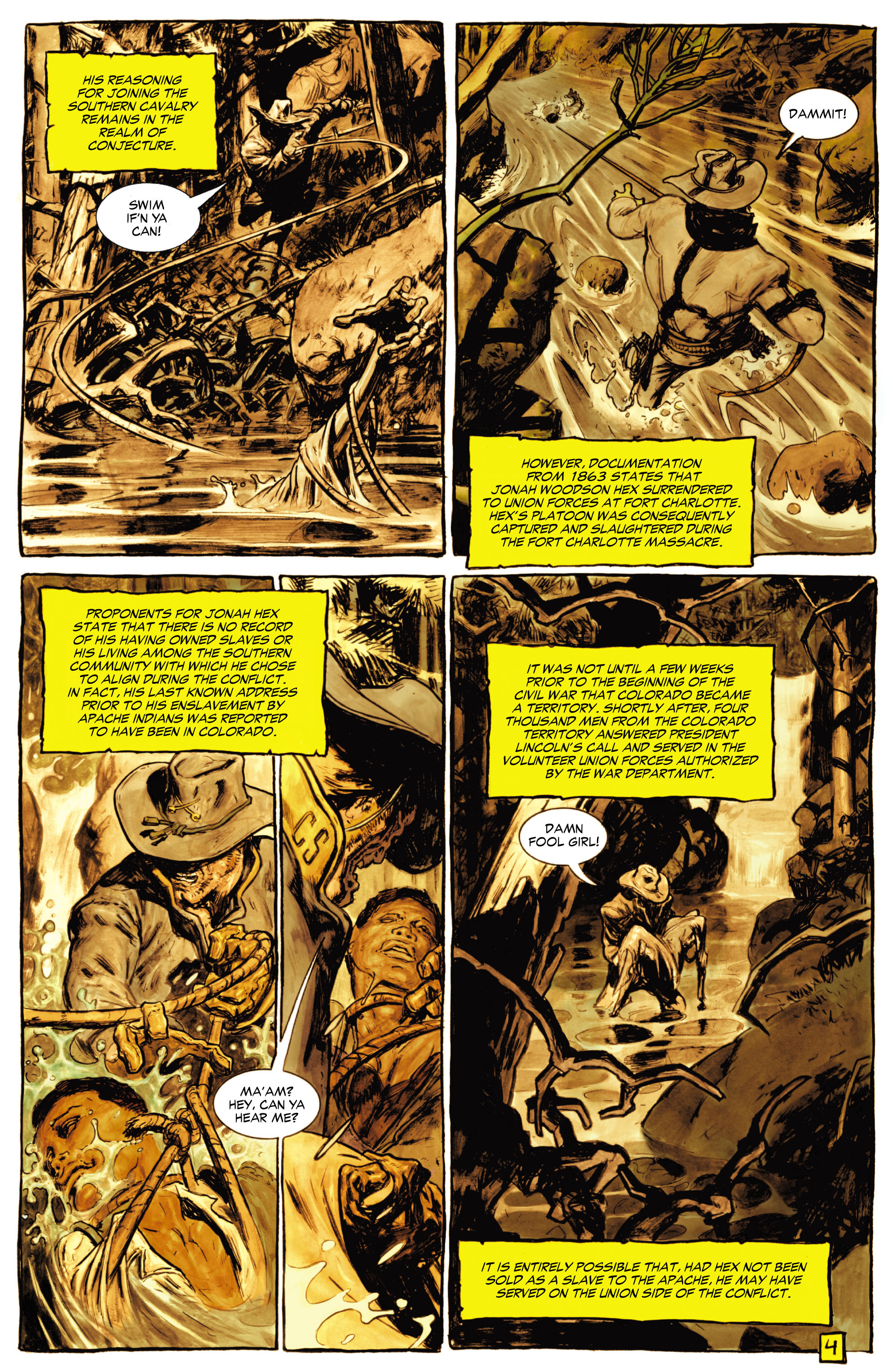 Read online Jonah Hex (2006) comic -  Issue #36 - 5