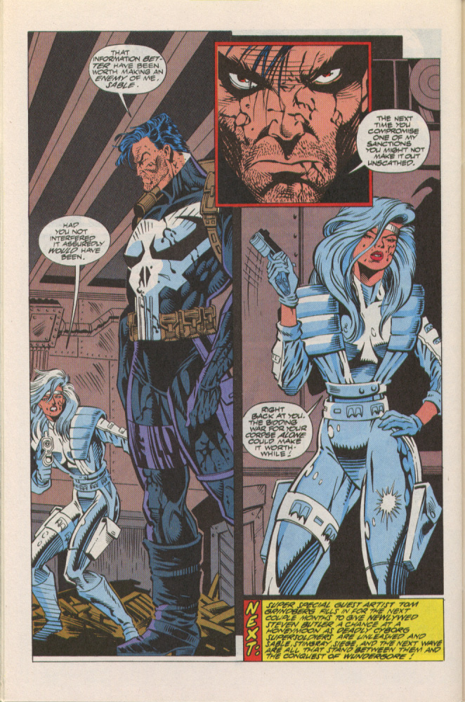 Read online Silver Sable and the Wild Pack comic -  Issue #10 - 23