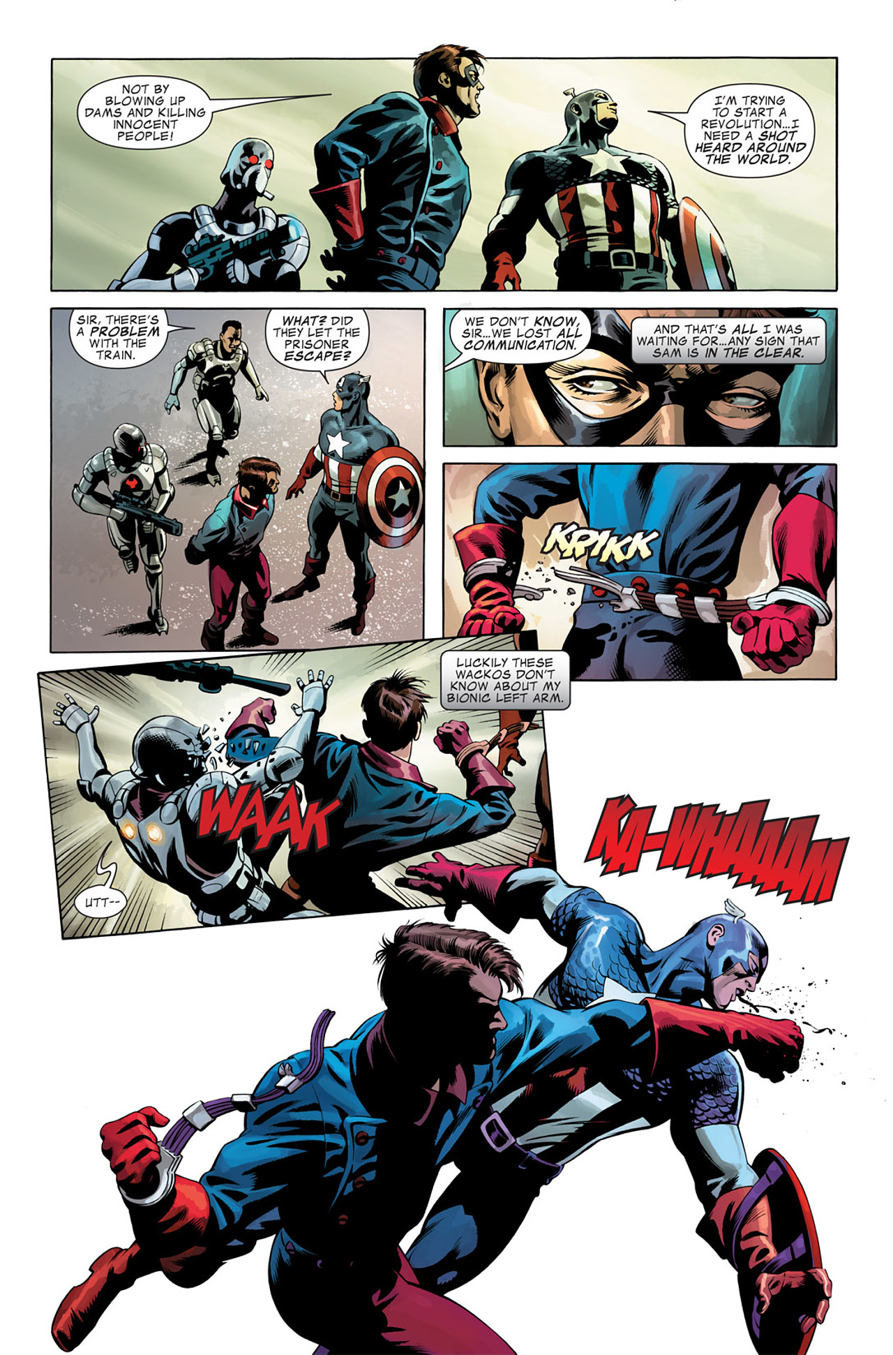 Read online Captain America (1968) comic -  Issue #605 - 5
