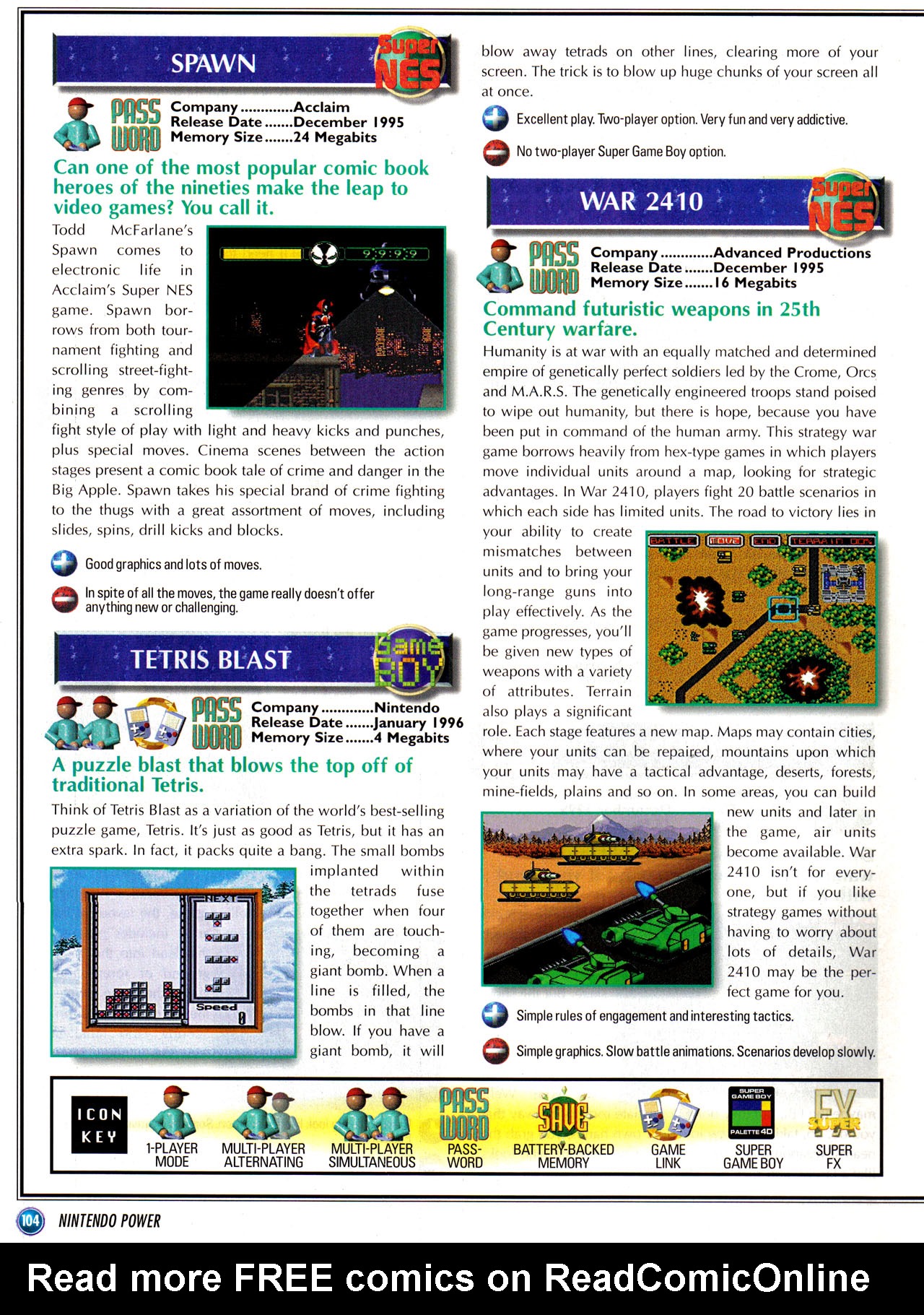 Read online Nintendo Power comic -  Issue #80 - 130