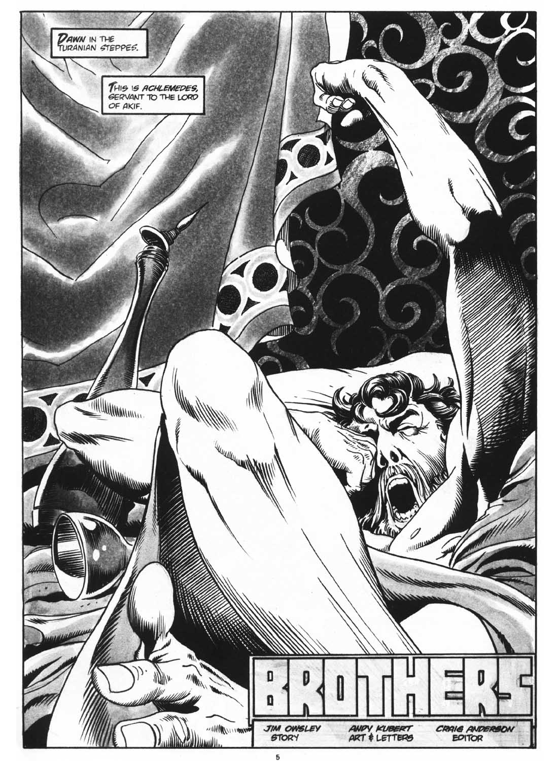 Read online The Savage Sword Of Conan comic -  Issue #160 - 7