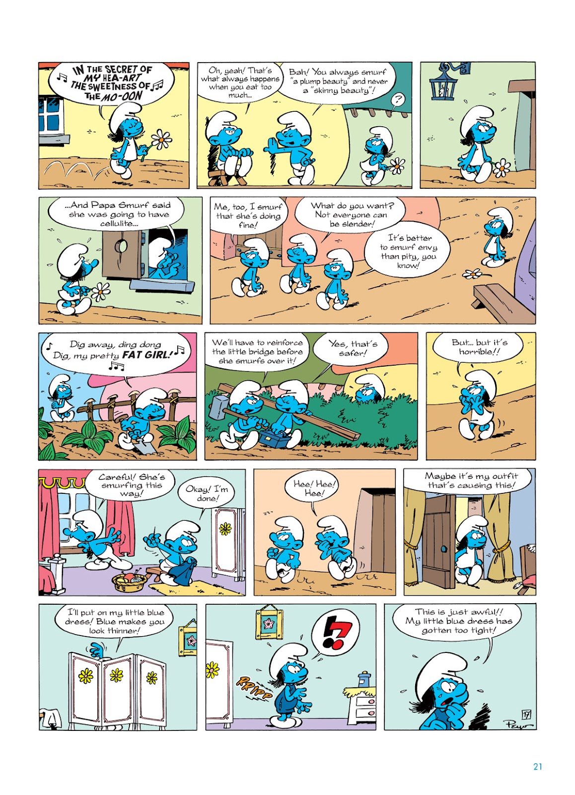 Read online The Smurfs comic -  Issue #4 - 21