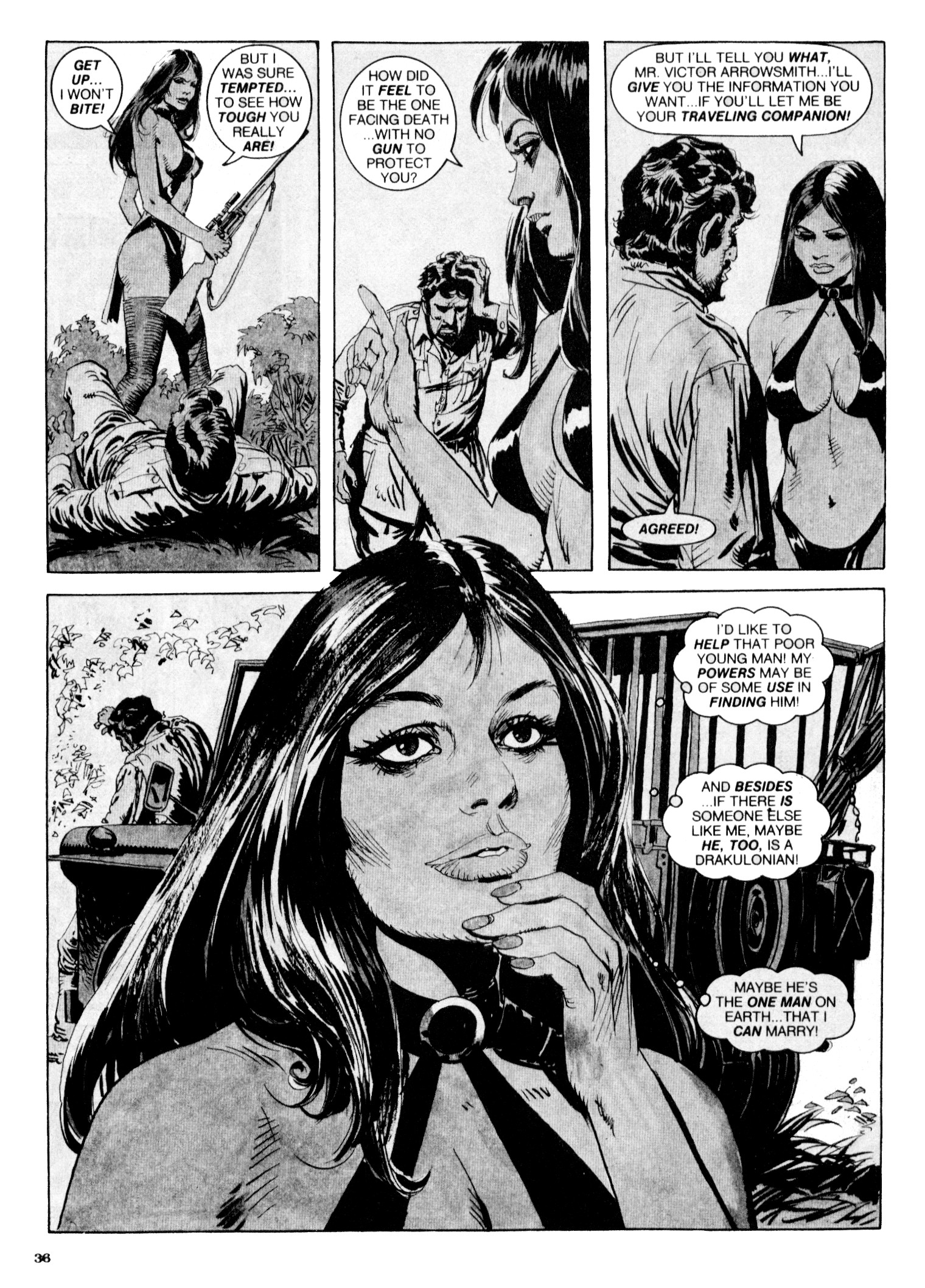 Read online Vampirella (1969) comic -  Issue #106 - 36