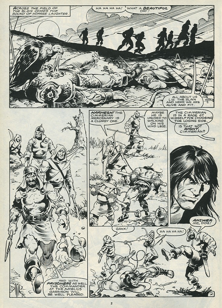 Read online The Savage Sword Of Conan comic -  Issue #172 - 4