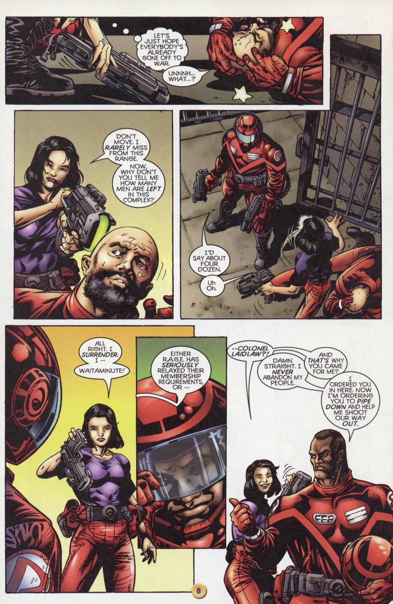 Read online X-O Manowar (1996) comic -  Issue #17 - 7