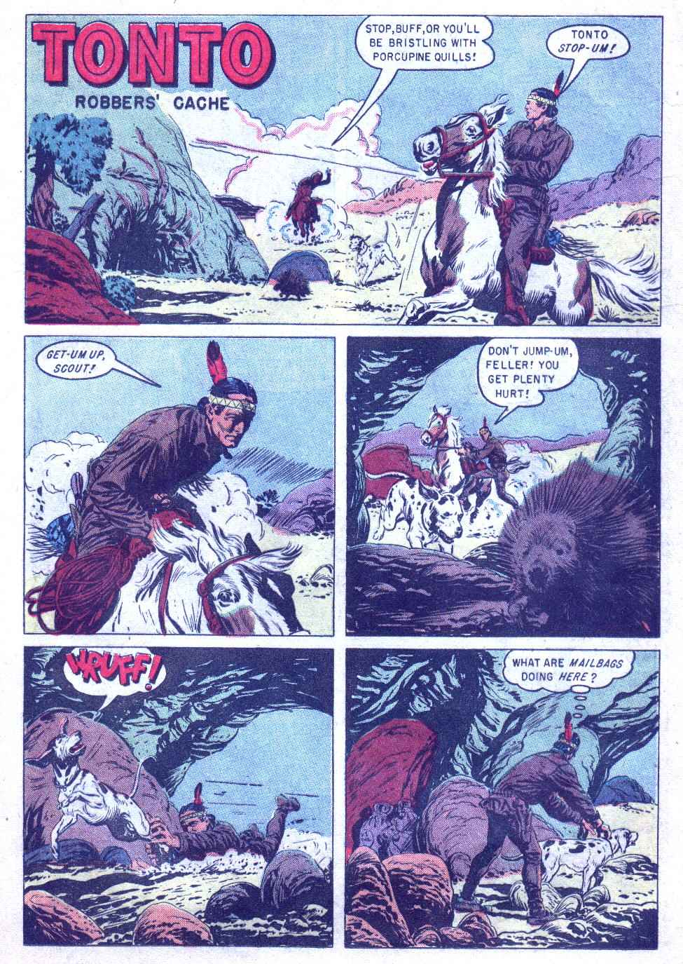 Read online Lone Ranger's Companion Tonto comic -  Issue #22 - 25