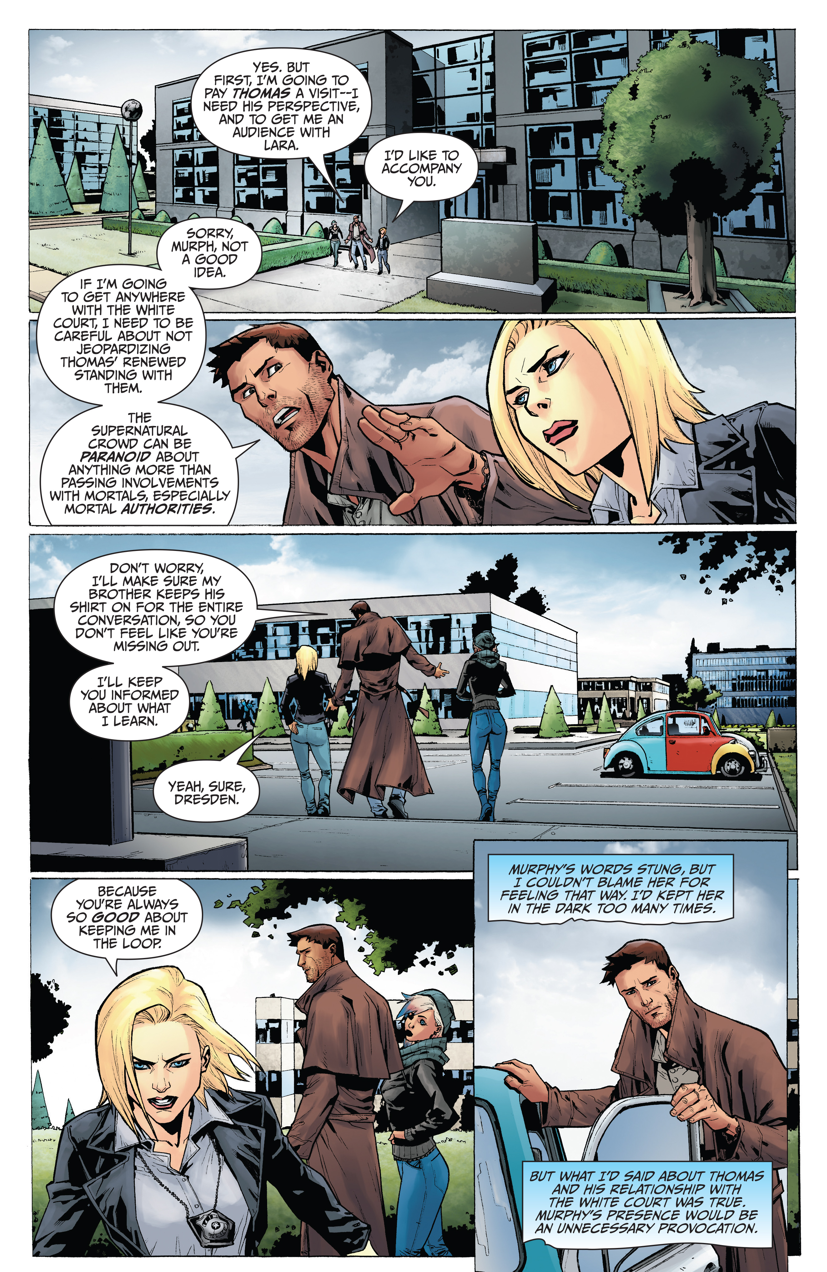 Read online Jim Butcher's The Dresden Files: Wild Card comic -  Issue #1 - 12