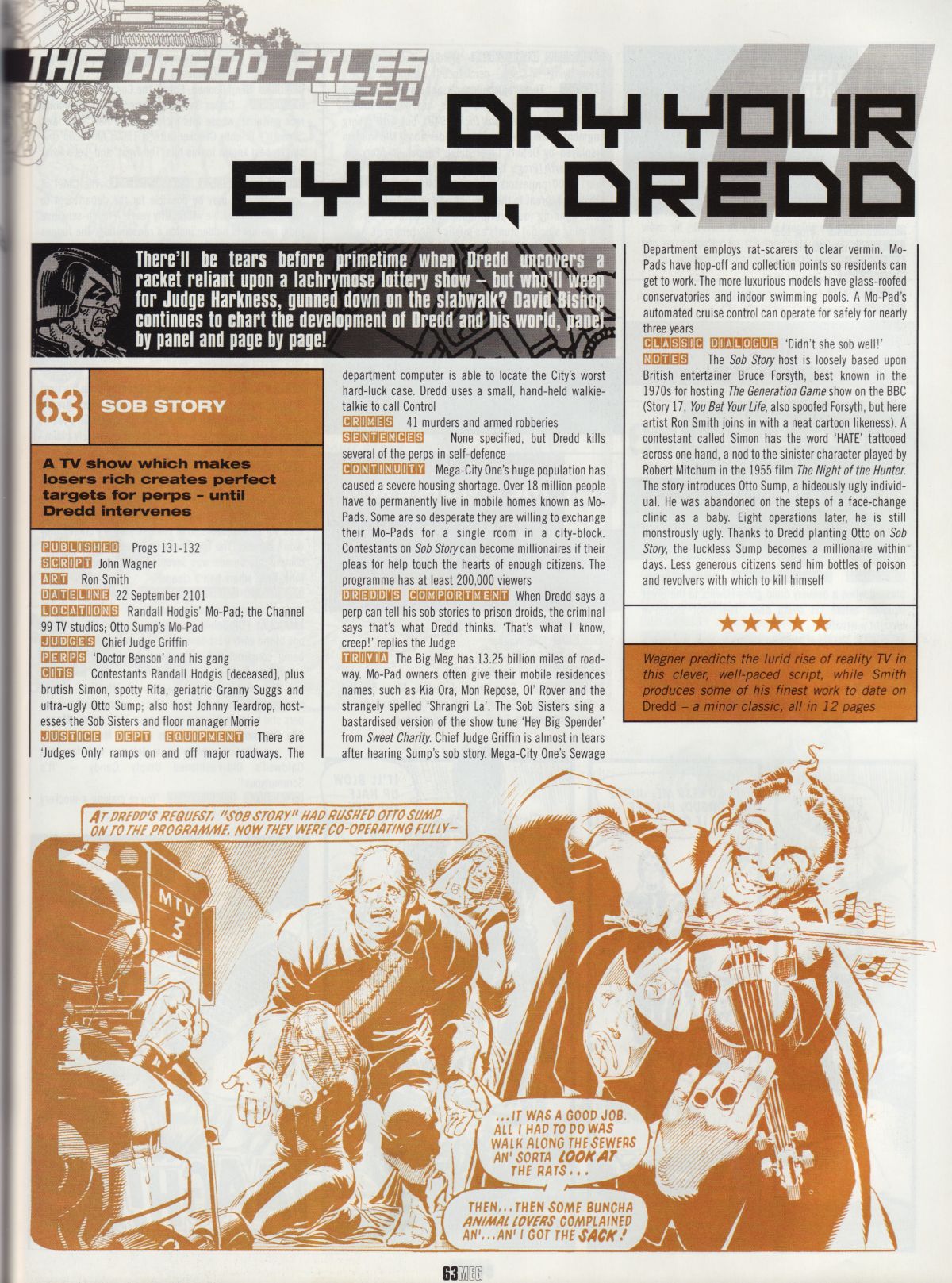 Read online Judge Dredd Megazine (Vol. 5) comic -  Issue #224 - 61