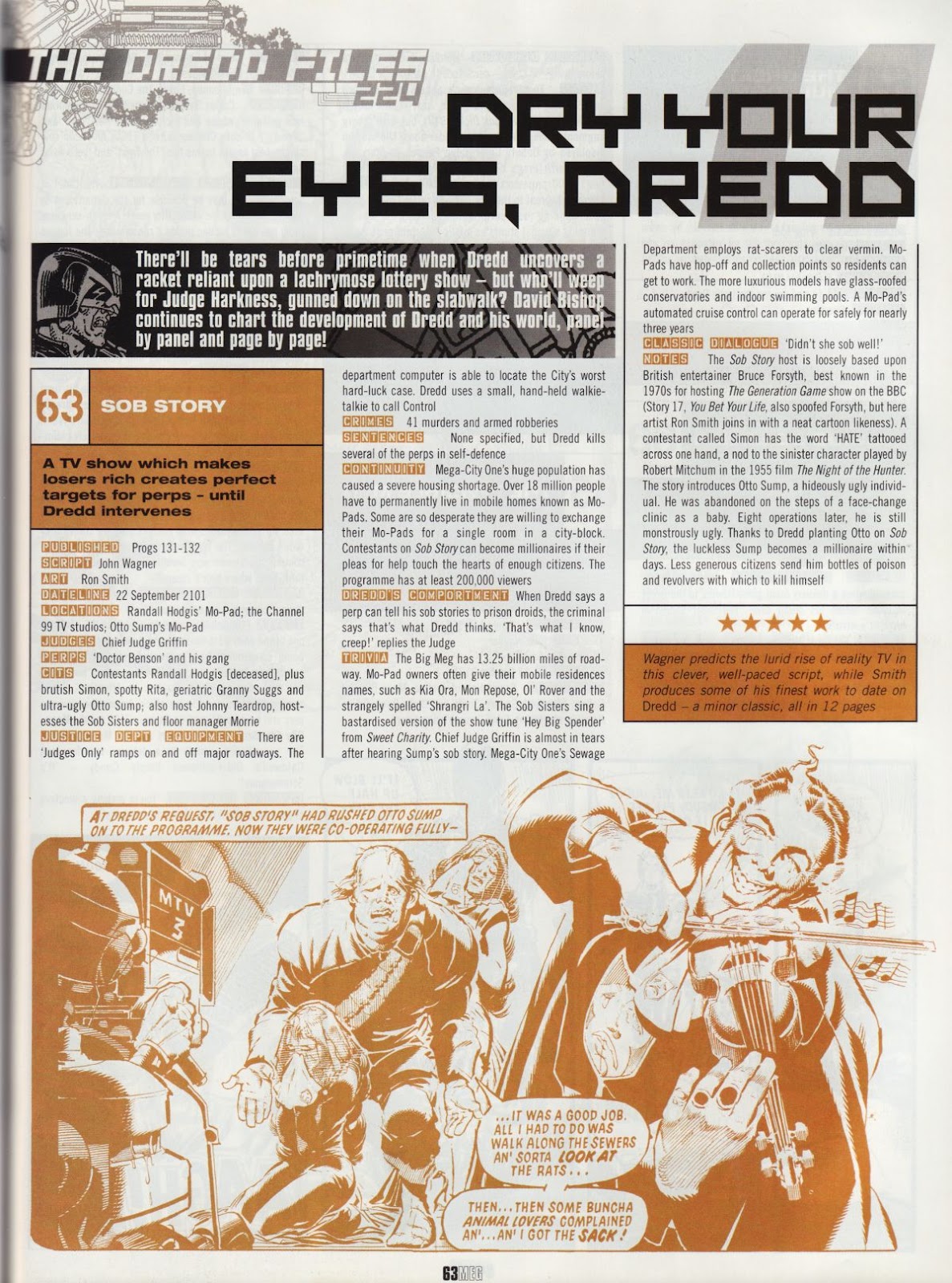 Judge Dredd Megazine (Vol. 5) issue 224 - Page 61