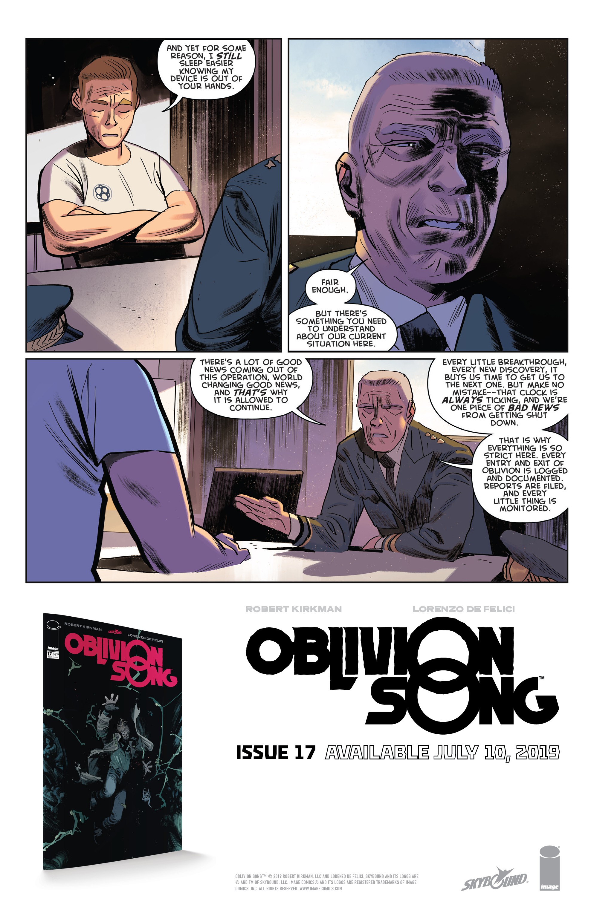 Read online Oblivion Song comic -  Issue #16 - 25