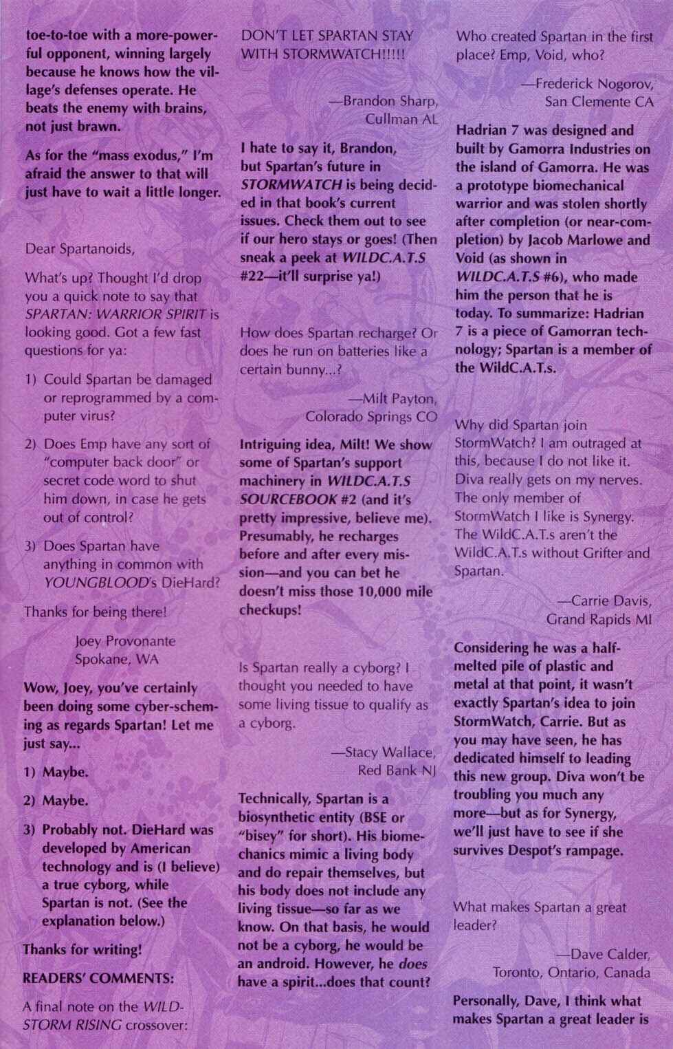 Read online Spartan: Warrior Spirit comic -  Issue #2 - 26