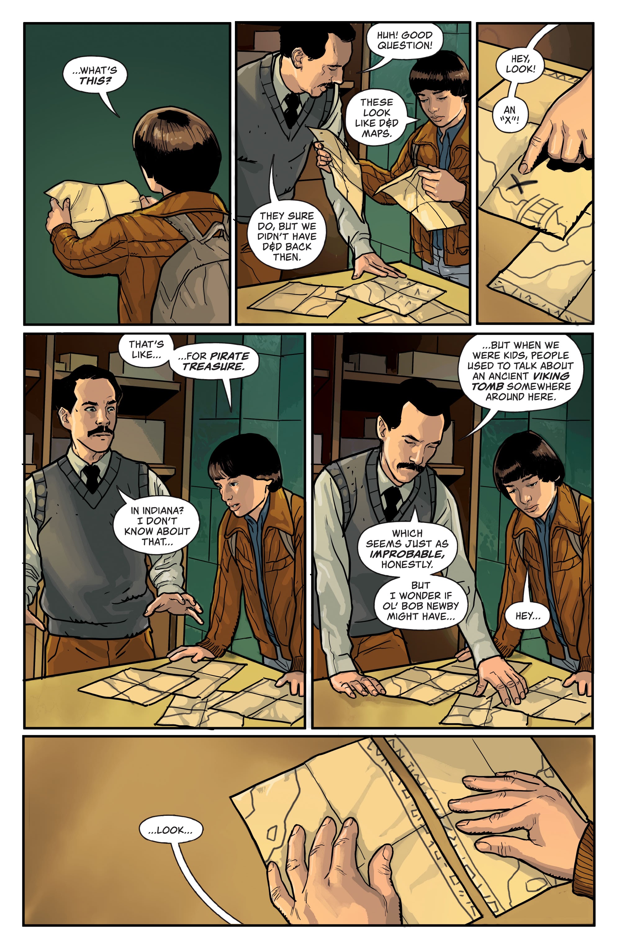 Read online Stranger Things: The Tomb of Ybwen comic -  Issue #1 - 14