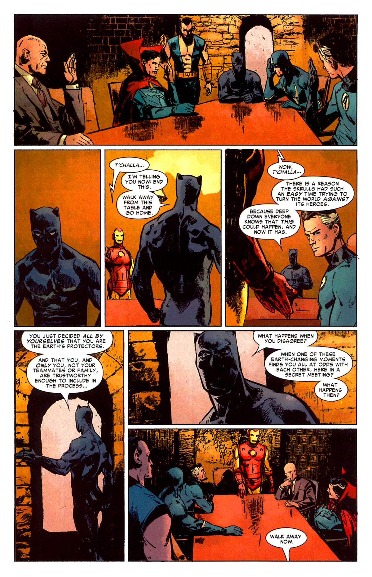 Read online New Avengers: Illuminati (2006) comic -  Issue # Full - 11