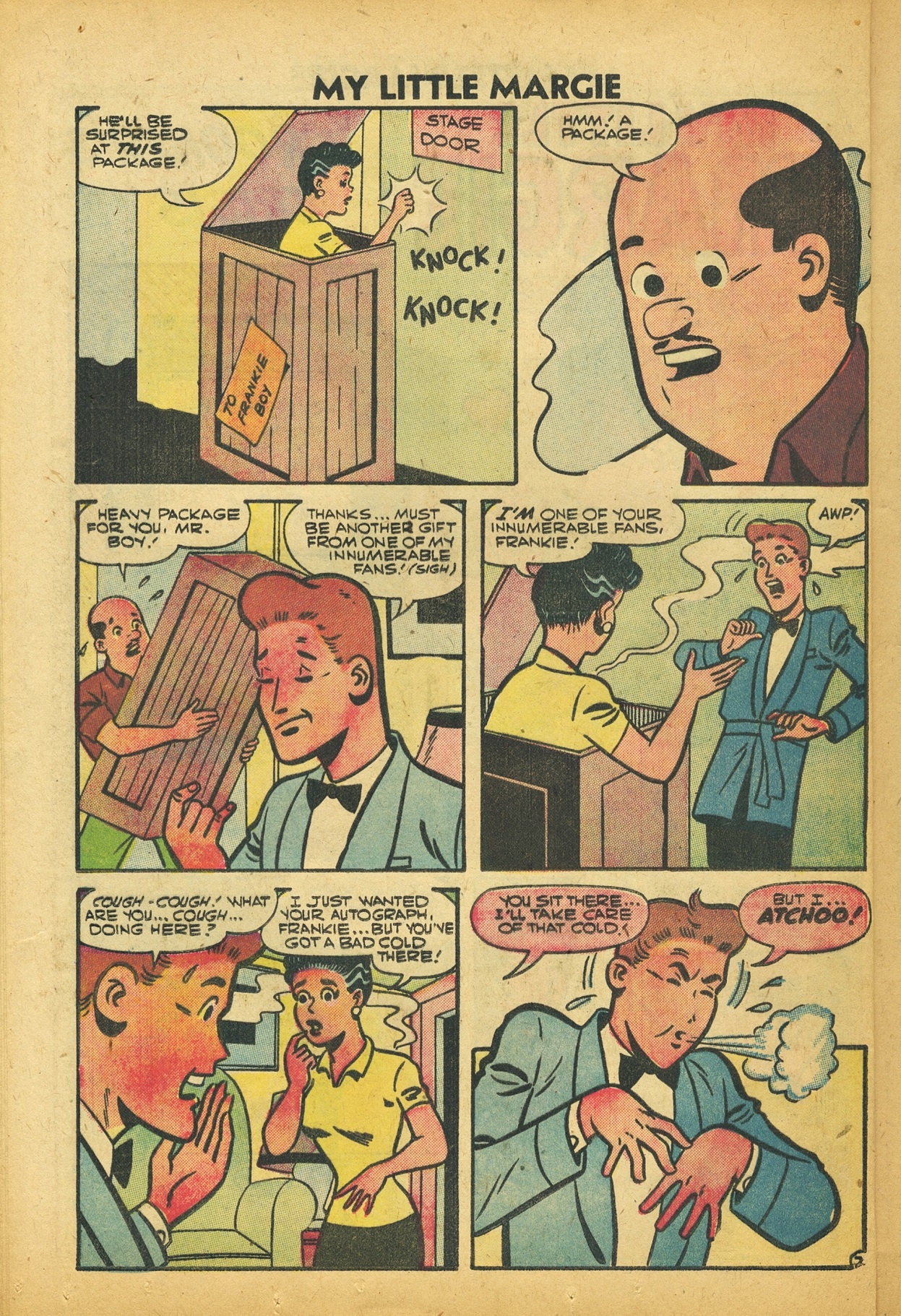 Read online My Little Margie (1954) comic -  Issue #21 - 12