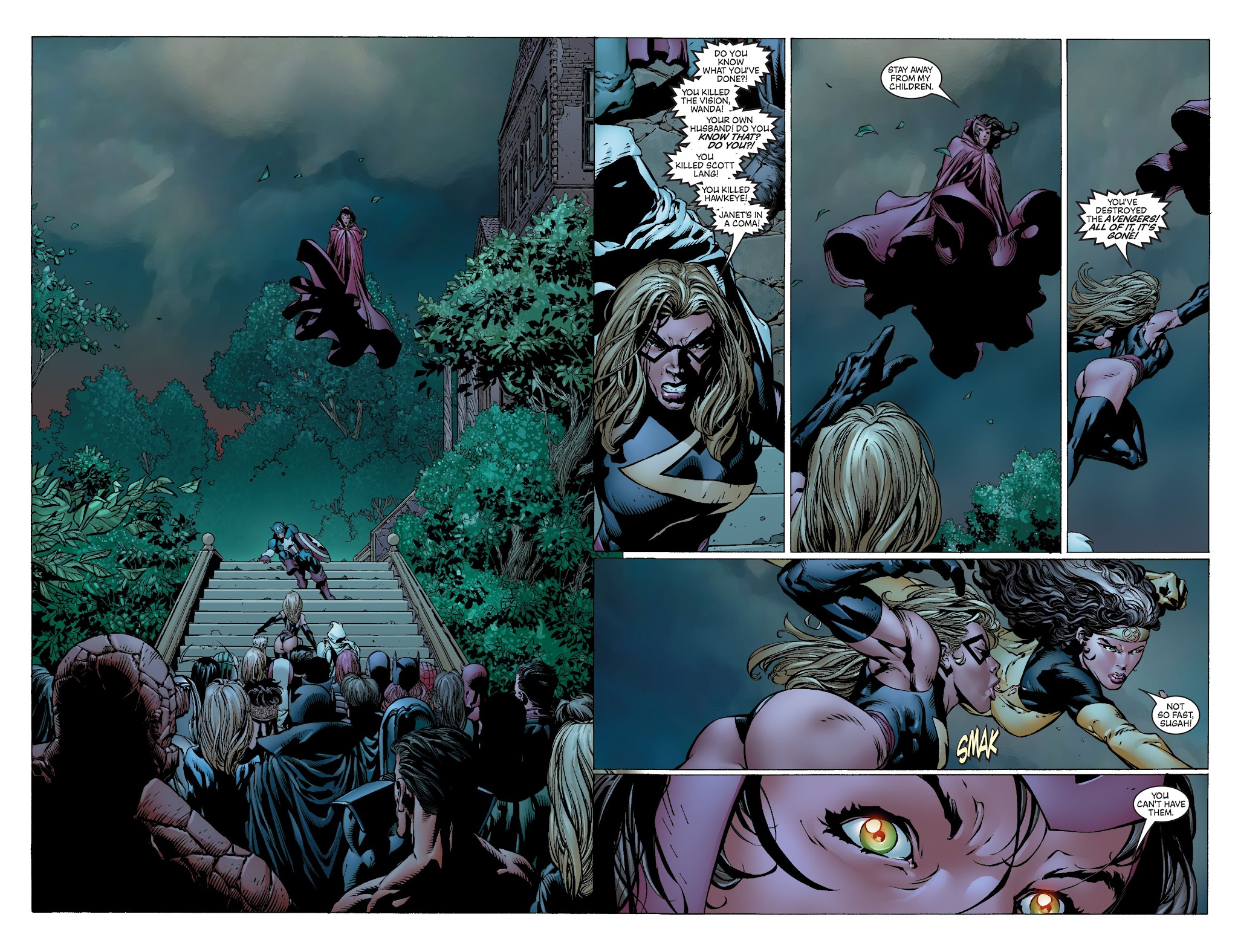 Read online Avengers Disassembled comic -  Issue #4 - 17