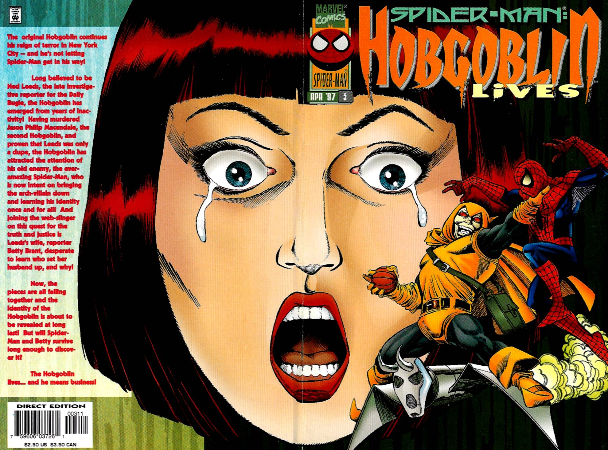 Read online Spider-Man: Hobgoblin Lives comic -  Issue #3 - 1