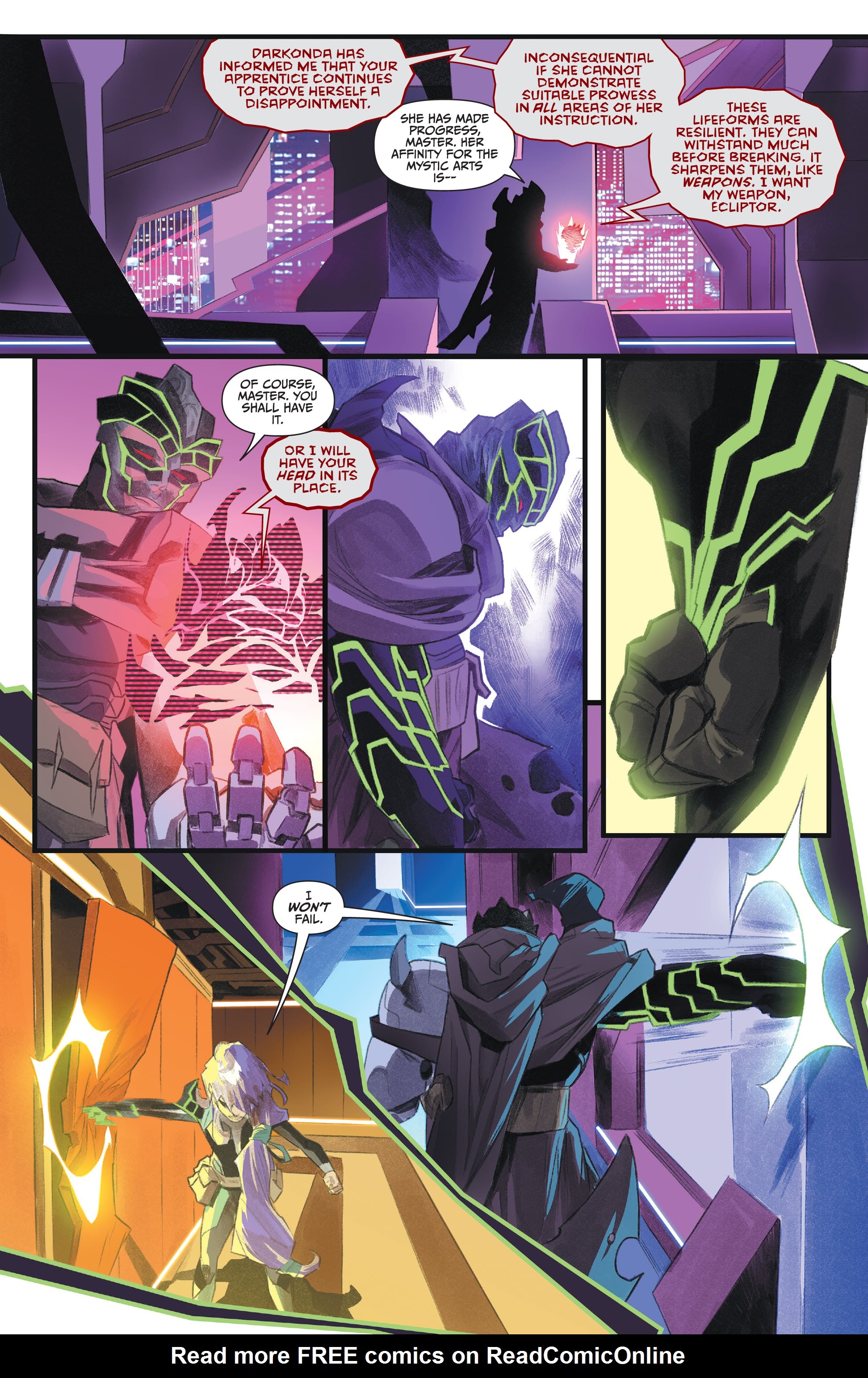 Read online Power Rangers Unlimited comic -  Issue # Heir to Darkness - 22
