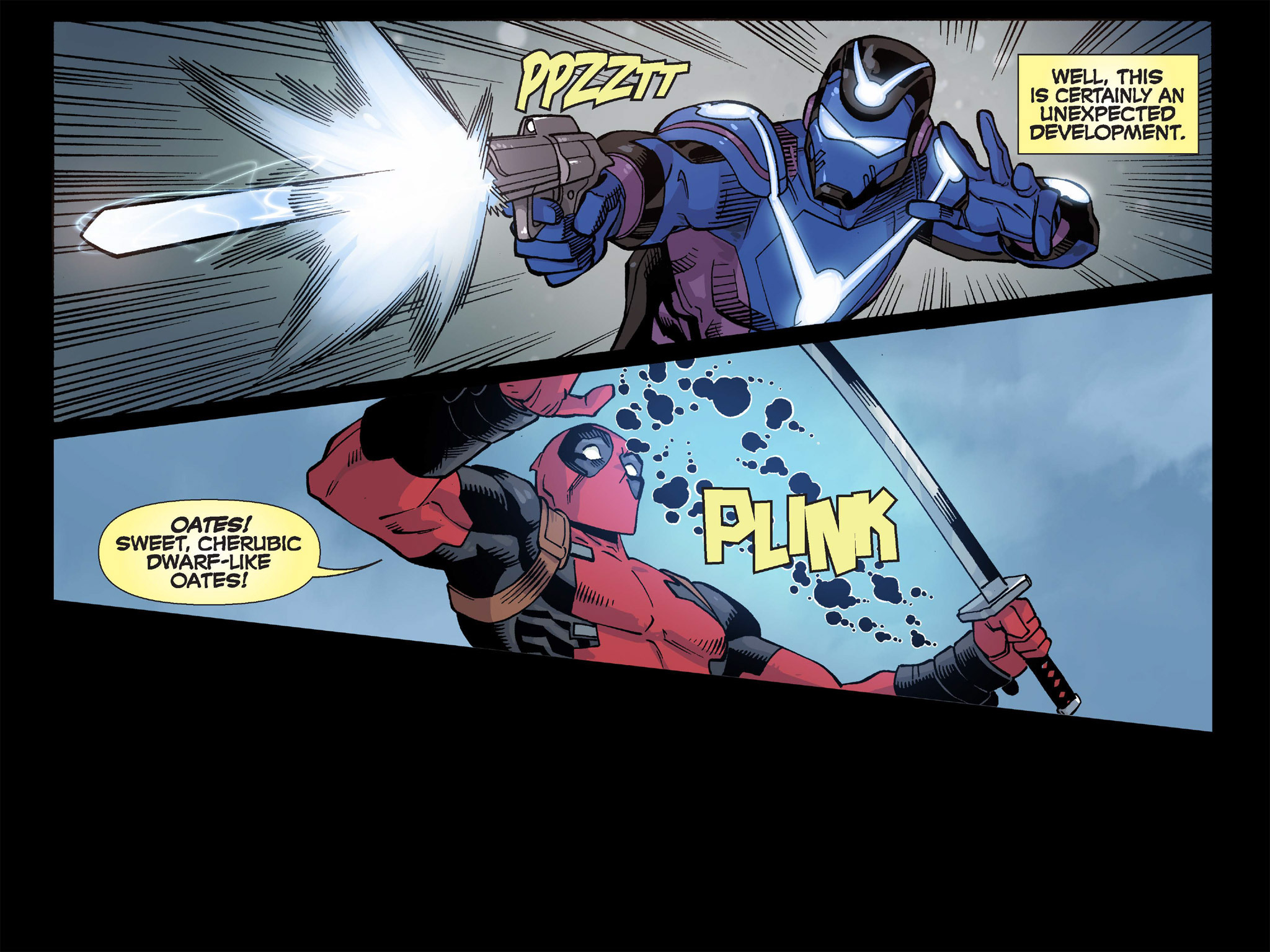 Read online Deadpool & Cable: Split Second Infinite Comic comic -  Issue #2 - 45