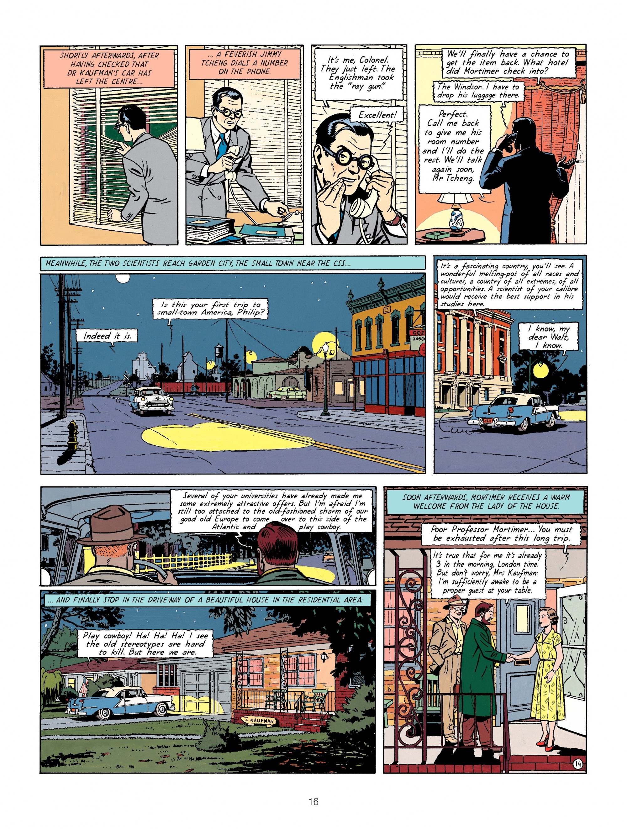 Read online Blake & Mortimer comic -  Issue #5 - 16