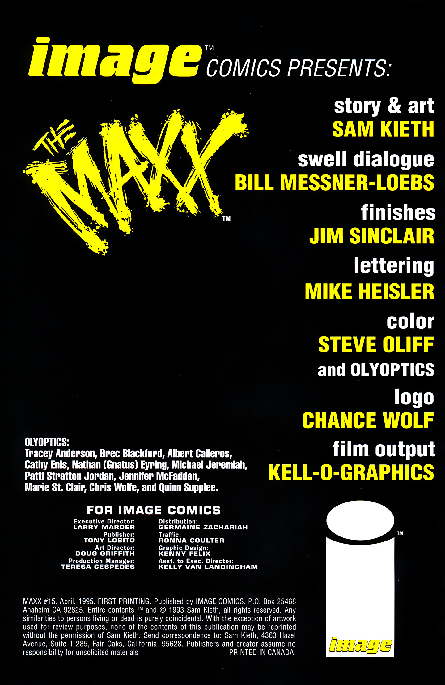 Read online The Maxx (1993) comic -  Issue #15 - 2