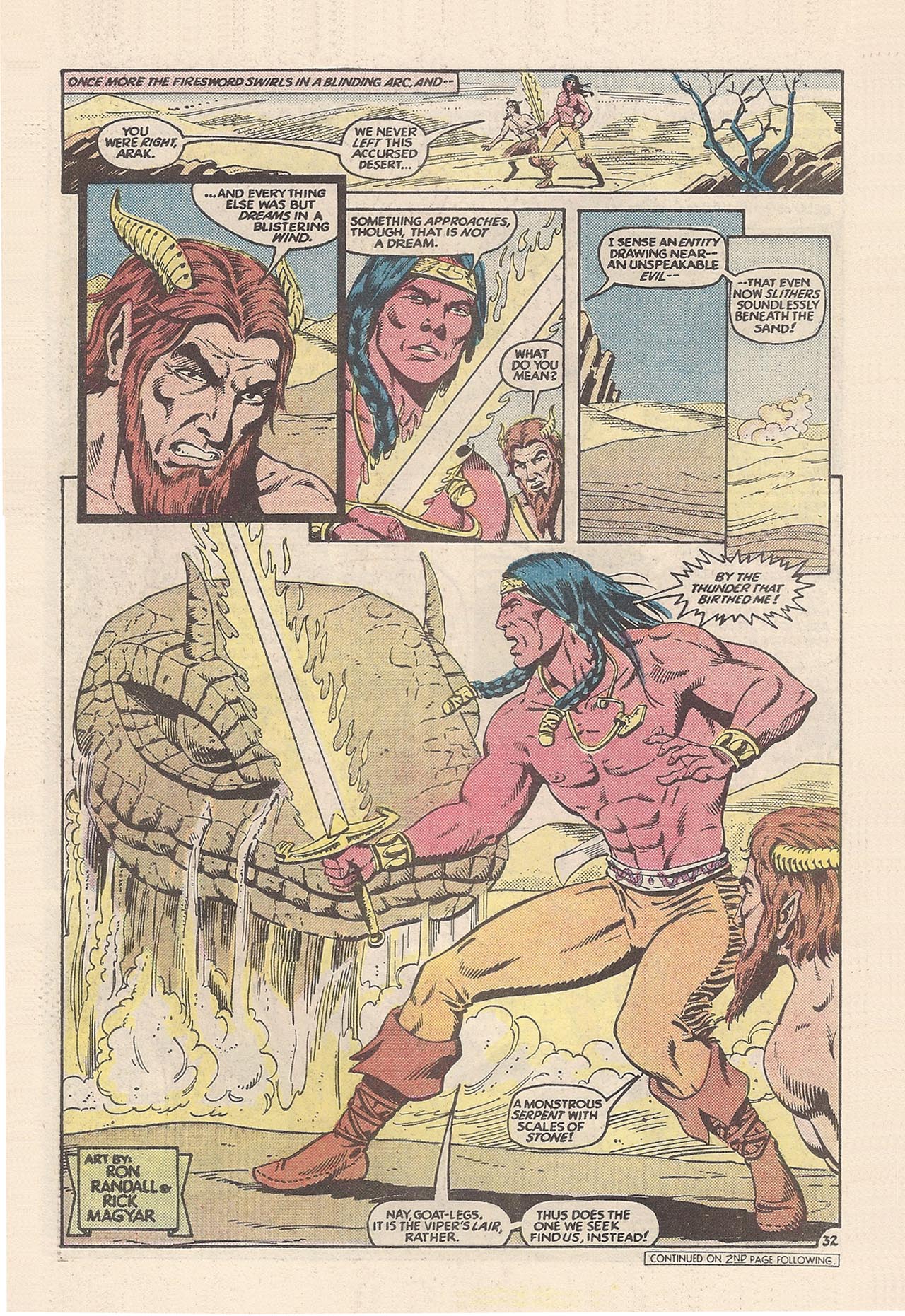 Read online Arak Son of Thunder comic -  Issue # _Annual 1 - 38