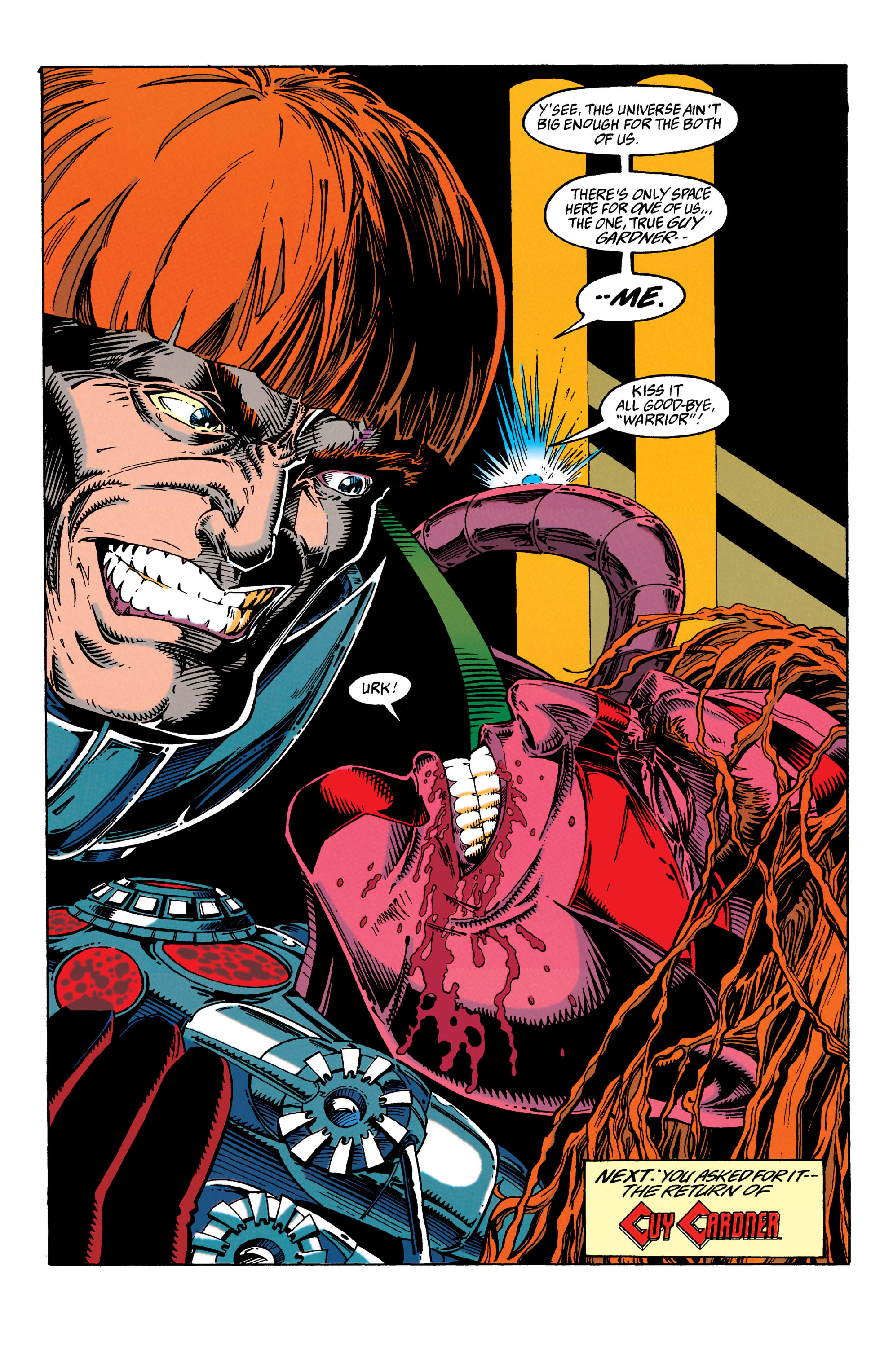 Read online Guy Gardner: Warrior comic -  Issue #35 - 22