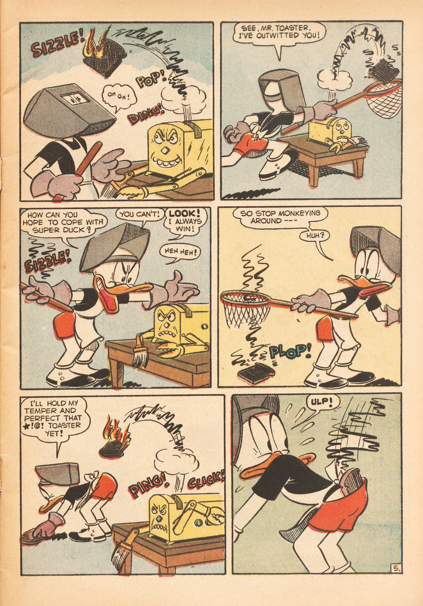 Read online Super Duck Comics comic -  Issue #26 - 7