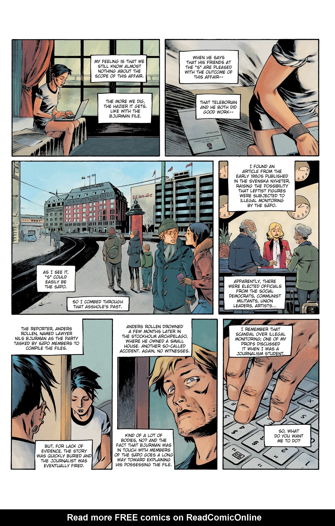 Read online Millennium: The Girl Who Played With Fire comic -  Issue #2 - 27