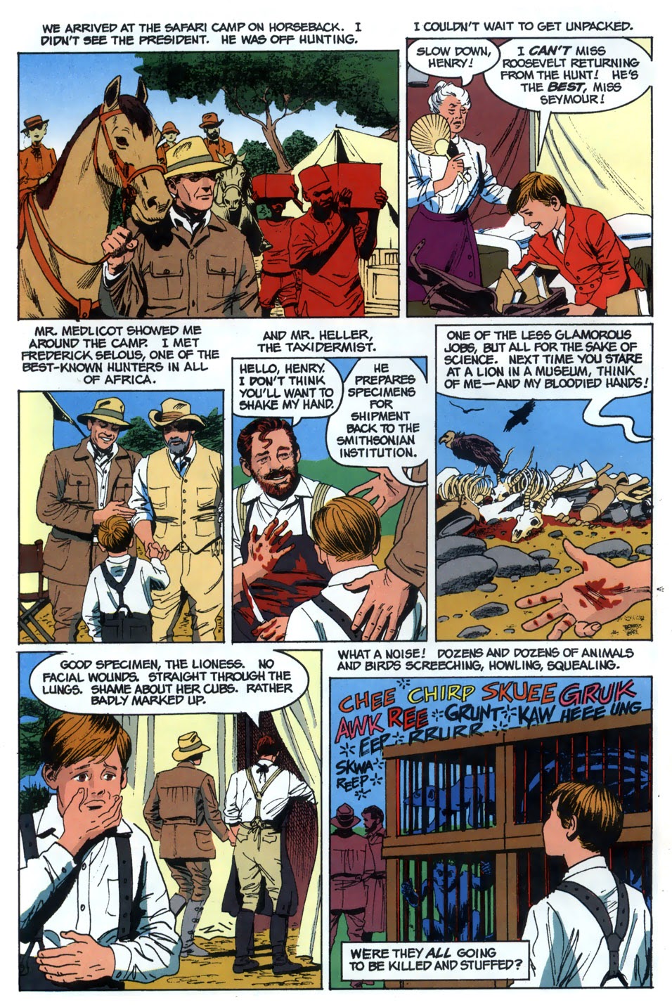 Read online Young Indiana Jones Chronicles comic -  Issue #3 - 8