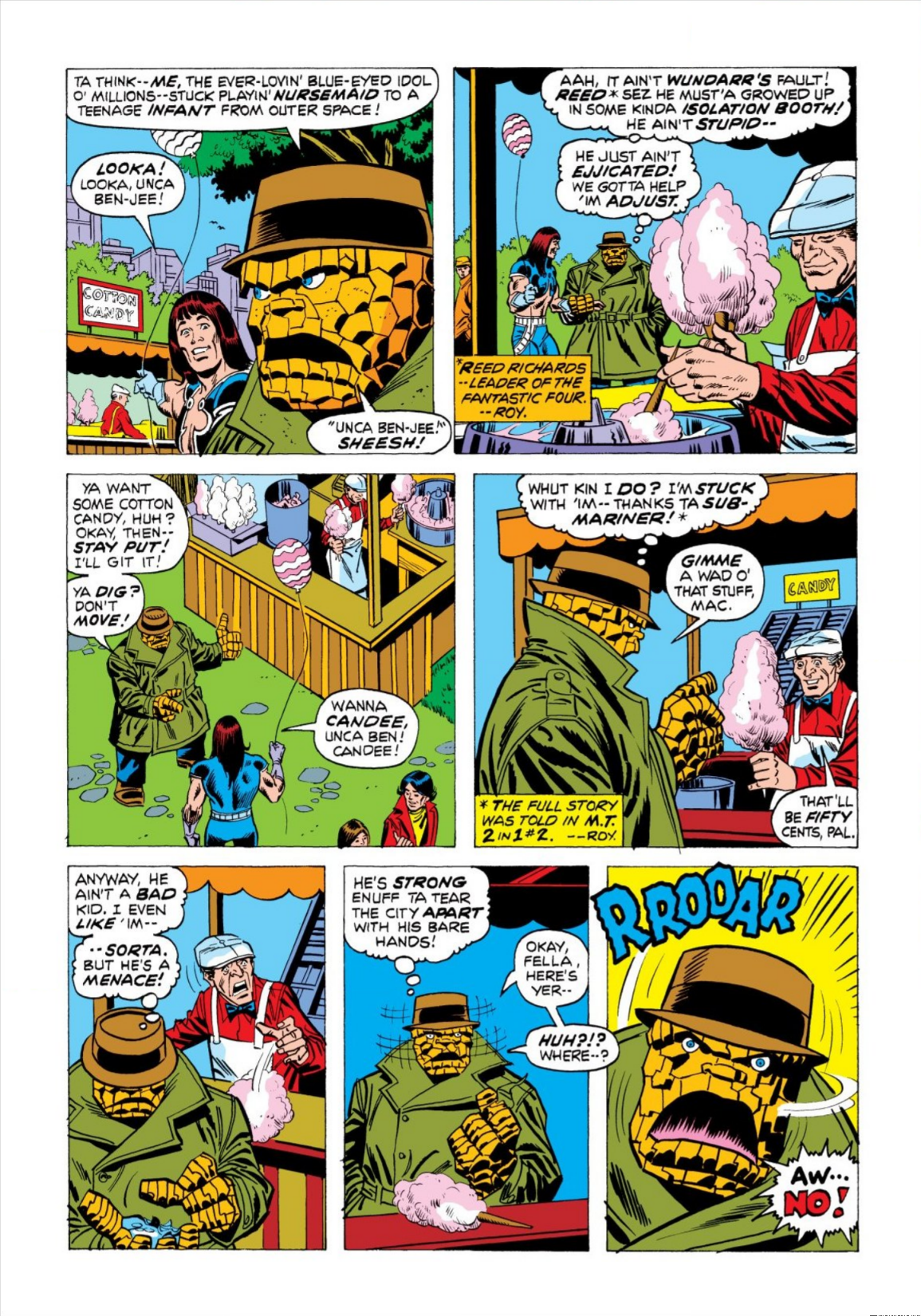 Read online Marvel Masterworks: Marvel Two-In-One comic -  Issue # TPB 1 (Part 2) - 9