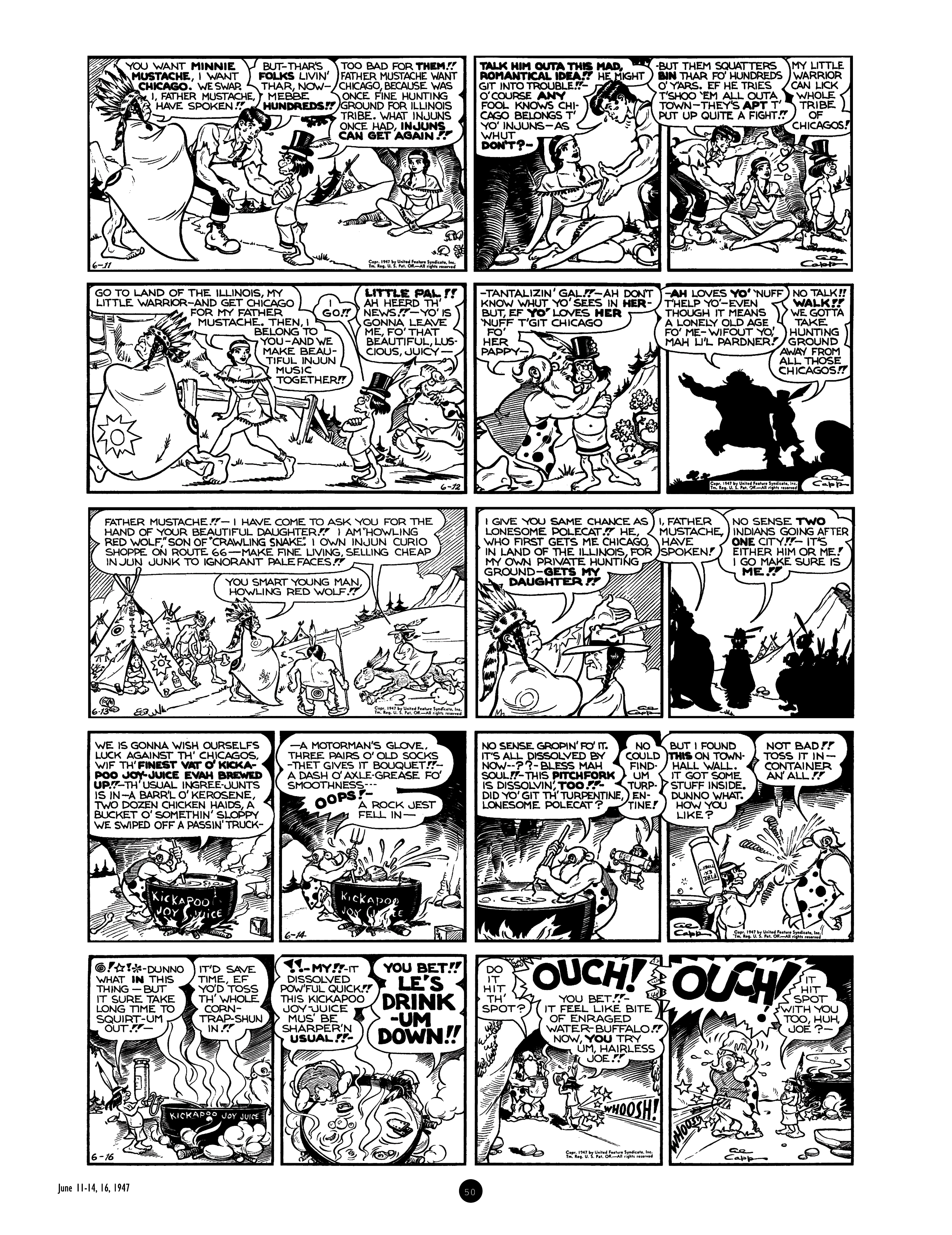 Read online Al Capp's Li'l Abner Complete Daily & Color Sunday Comics comic -  Issue # TPB 7 (Part 1) - 50
