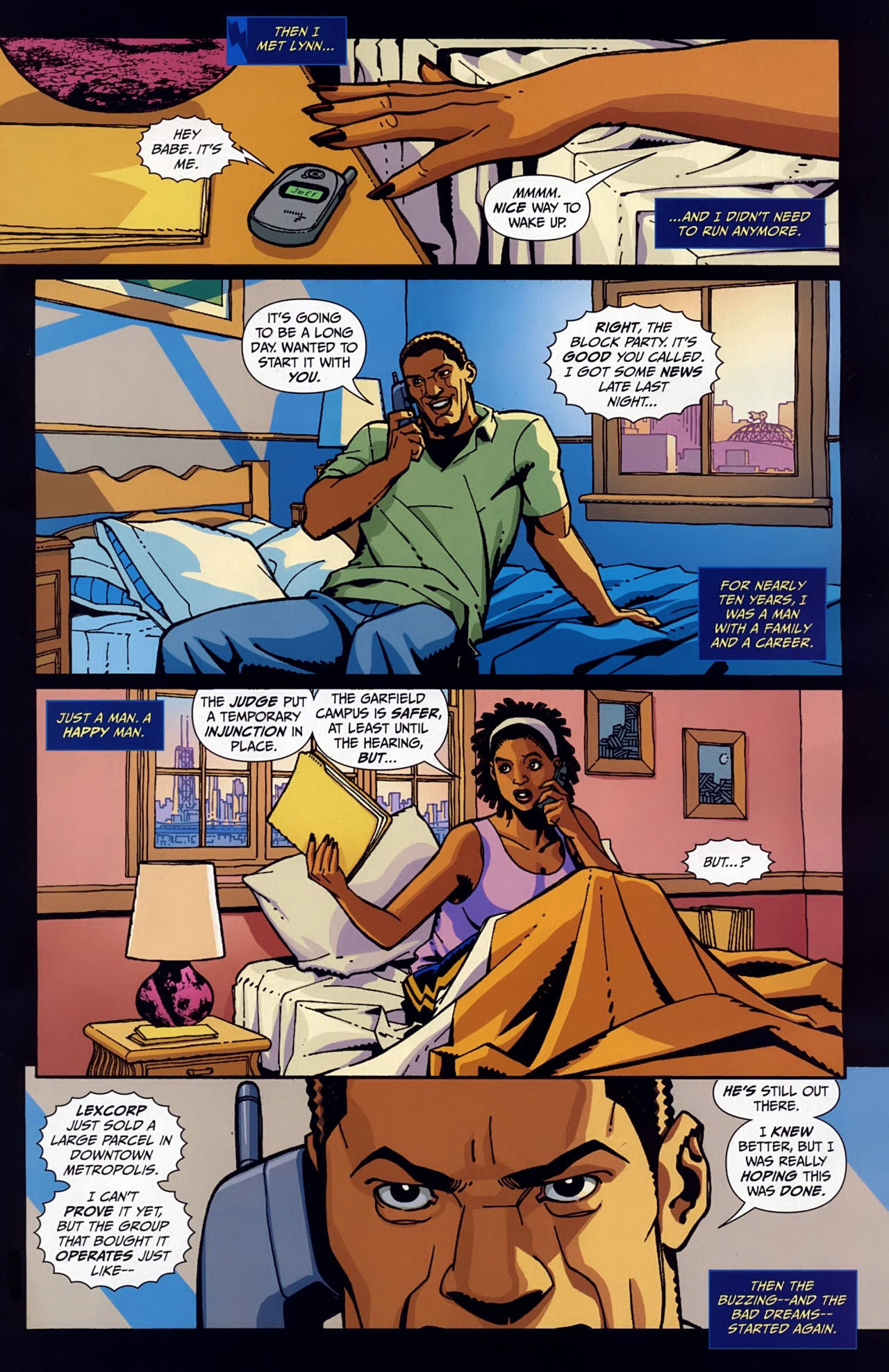 Read online Black Lightning: Year One comic -  Issue #6 - 7
