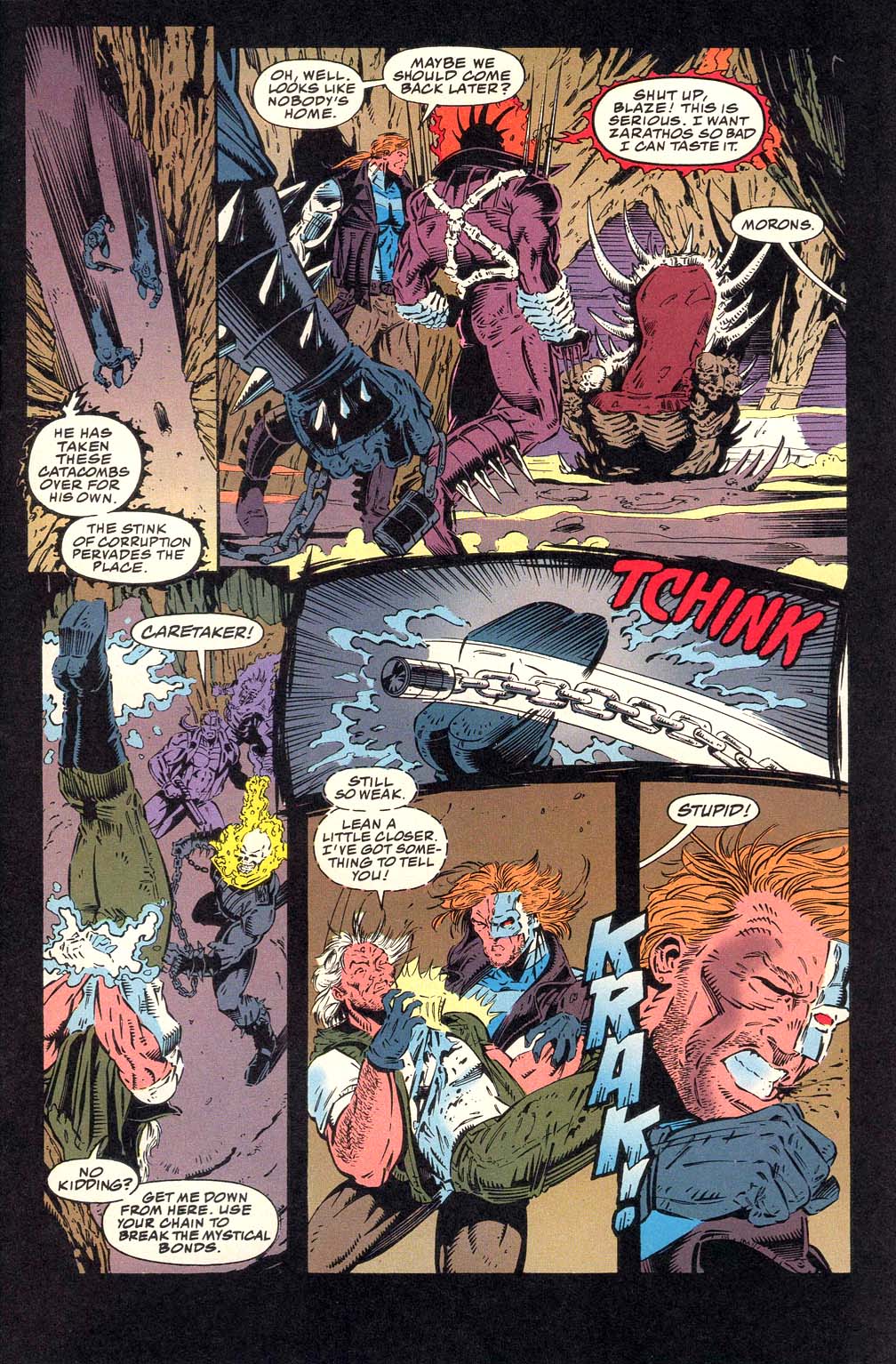 Read online Ghost Rider/Blaze: Spirits of Vengeance comic -  Issue #18 - 7