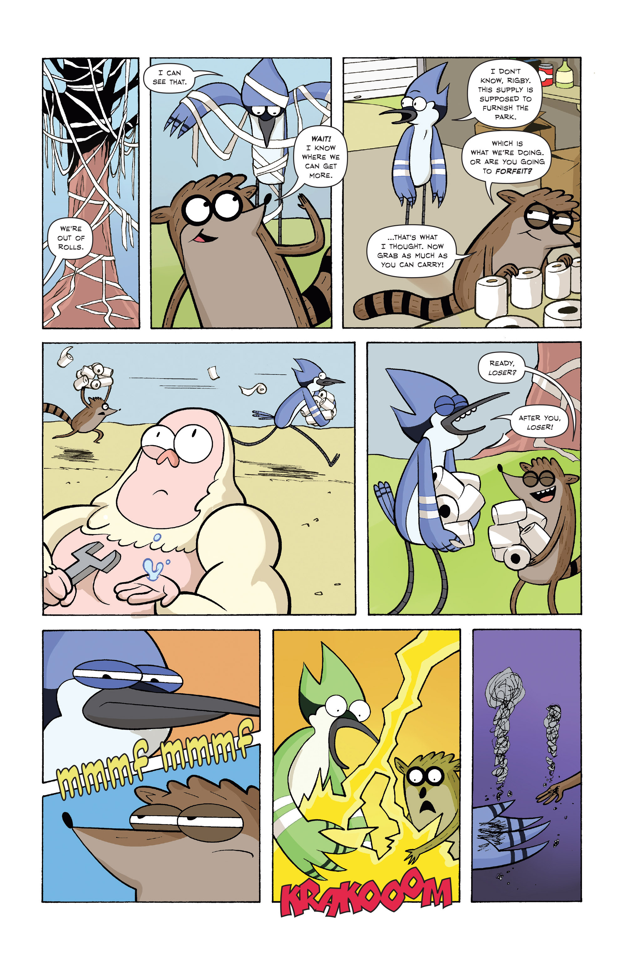 Read online Regular Show comic -  Issue #19 - 21