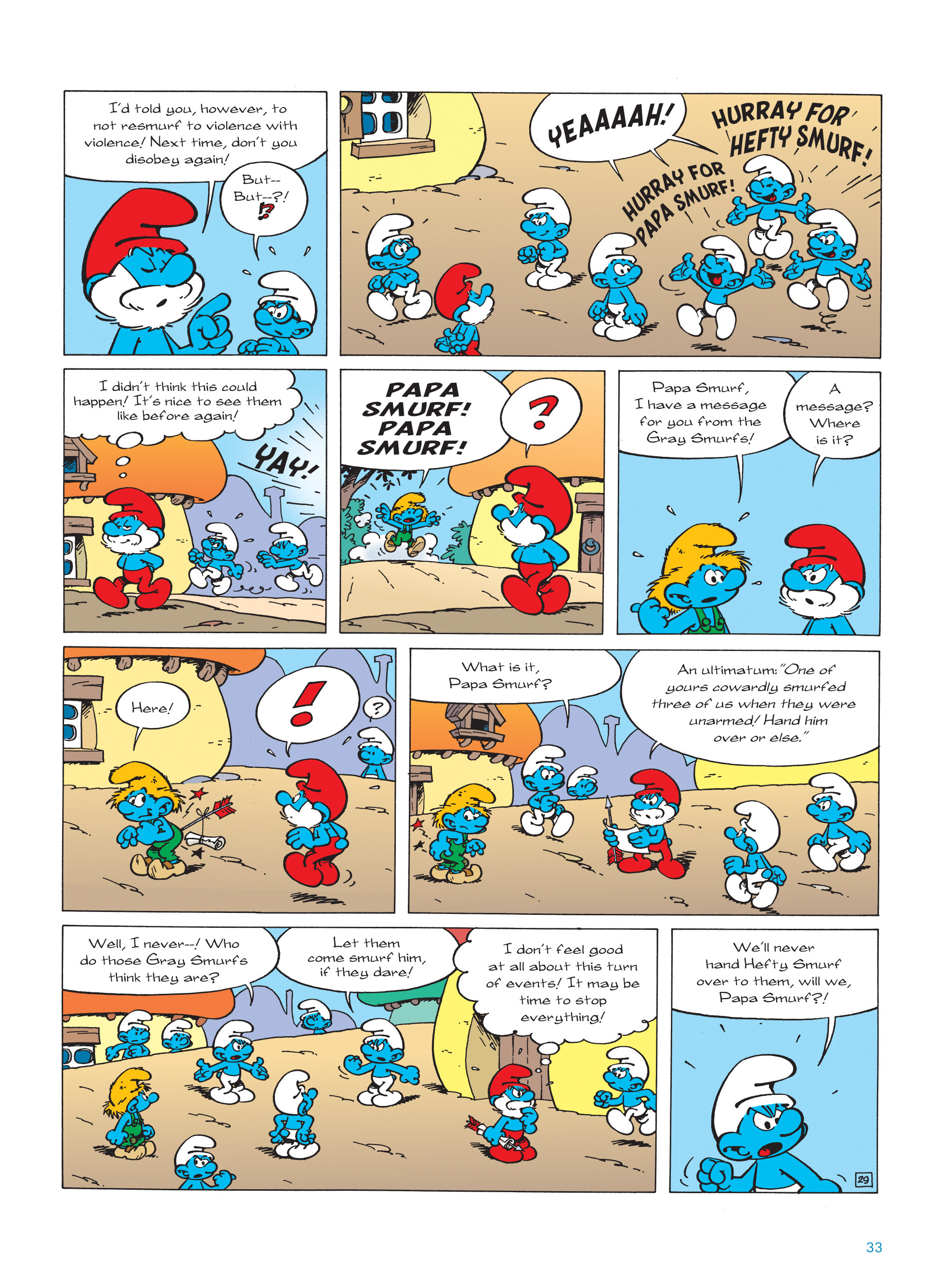 Read online The Smurfs comic -  Issue #22 - 34