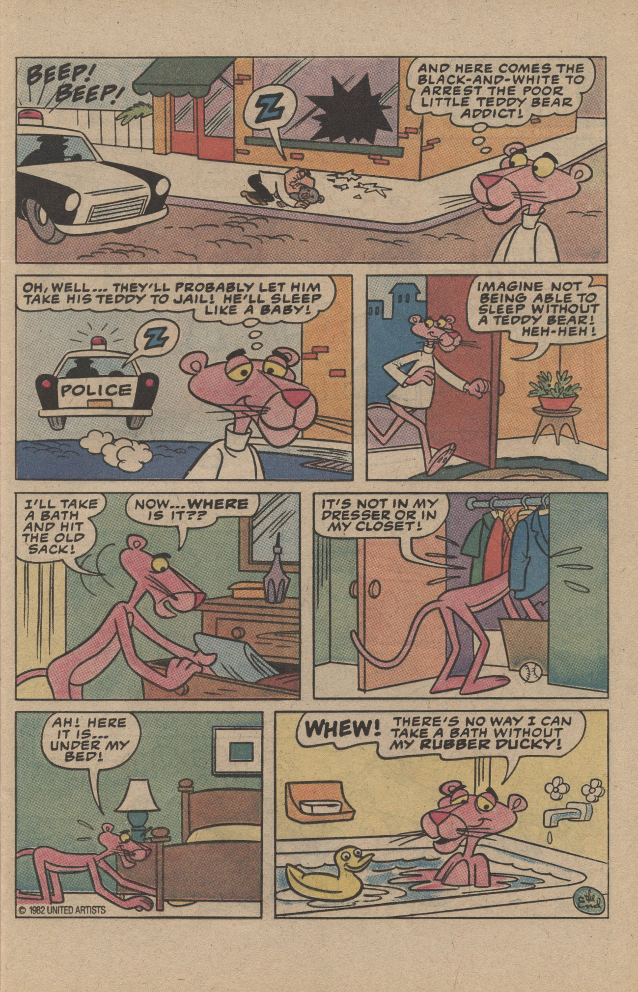 Read online The Pink Panther (1971) comic -  Issue #85 - 9