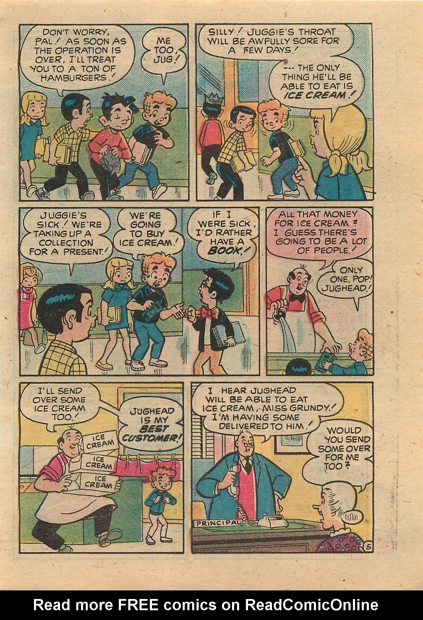 Read online Little Archie Comics Digest Magazine comic -  Issue #4 - 123