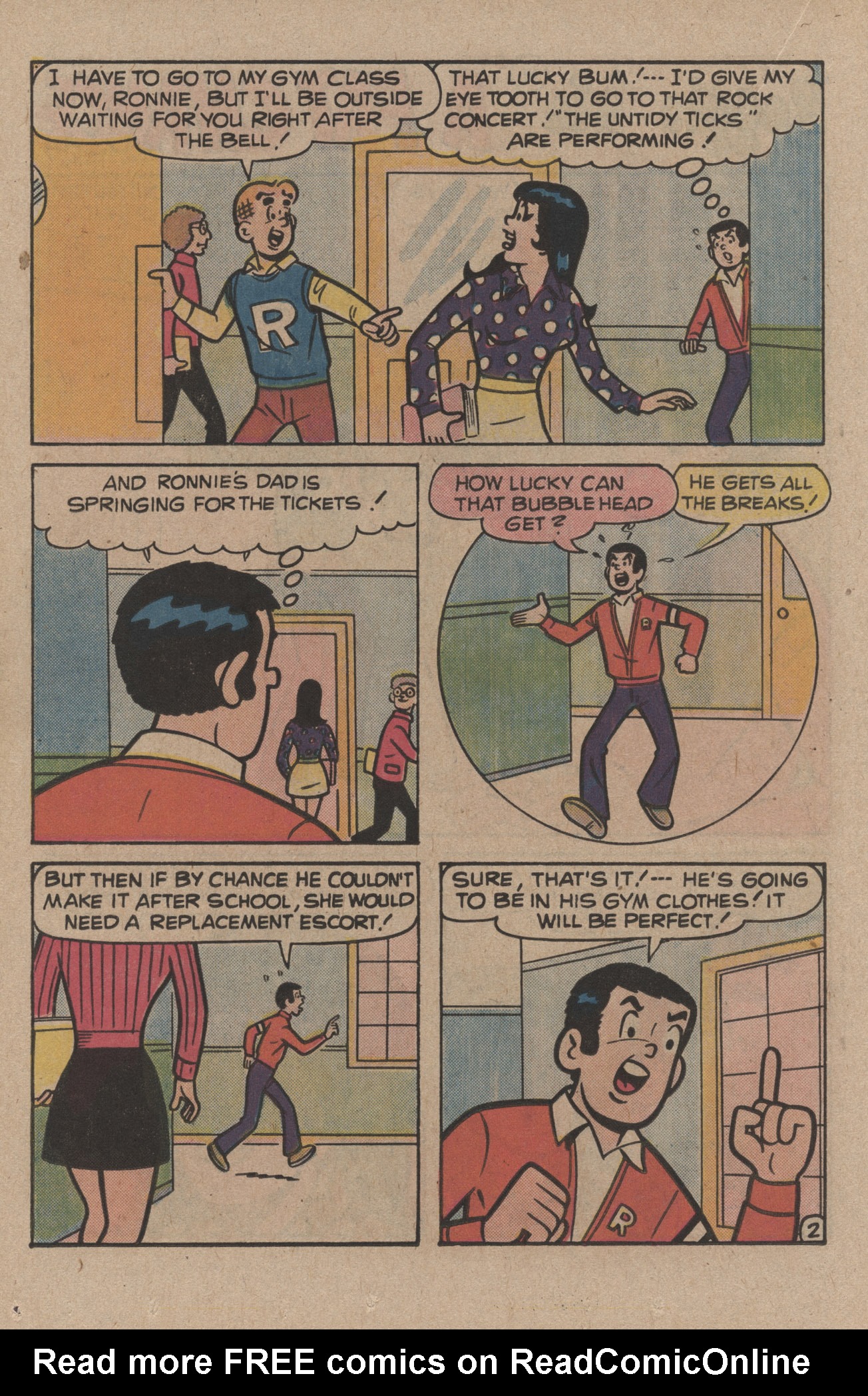 Read online Reggie and Me (1966) comic -  Issue #96 - 14