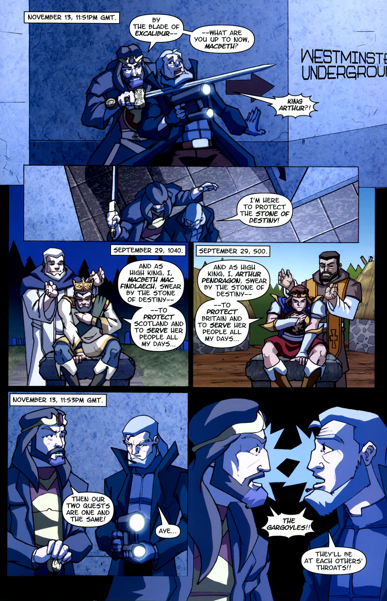 Read online Gargoyles (2006) comic -  Issue #8 - 8