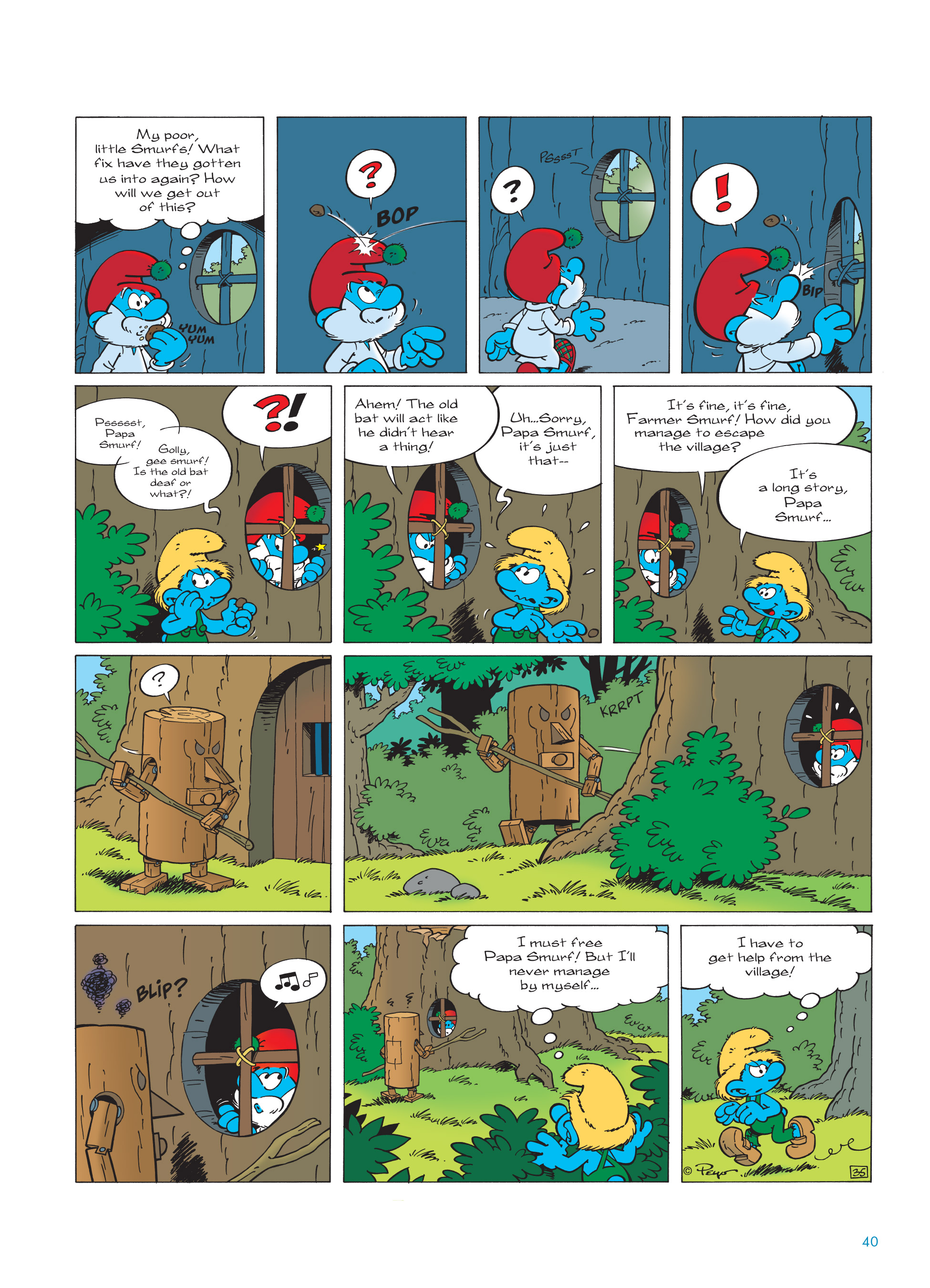 Read online The Smurfs comic -  Issue #23 - 40