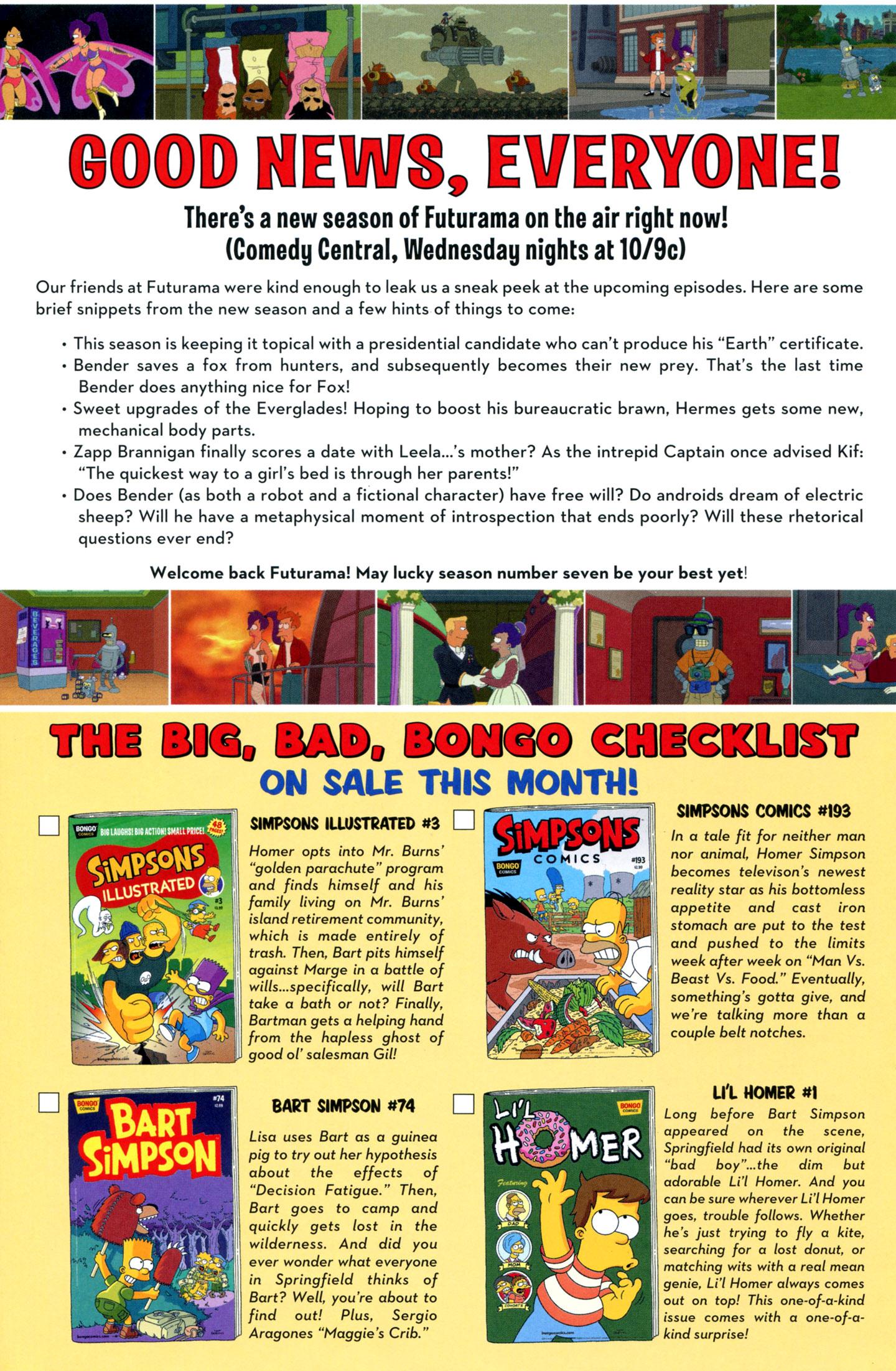 Read online Futurama Comics comic -  Issue #62 - 25