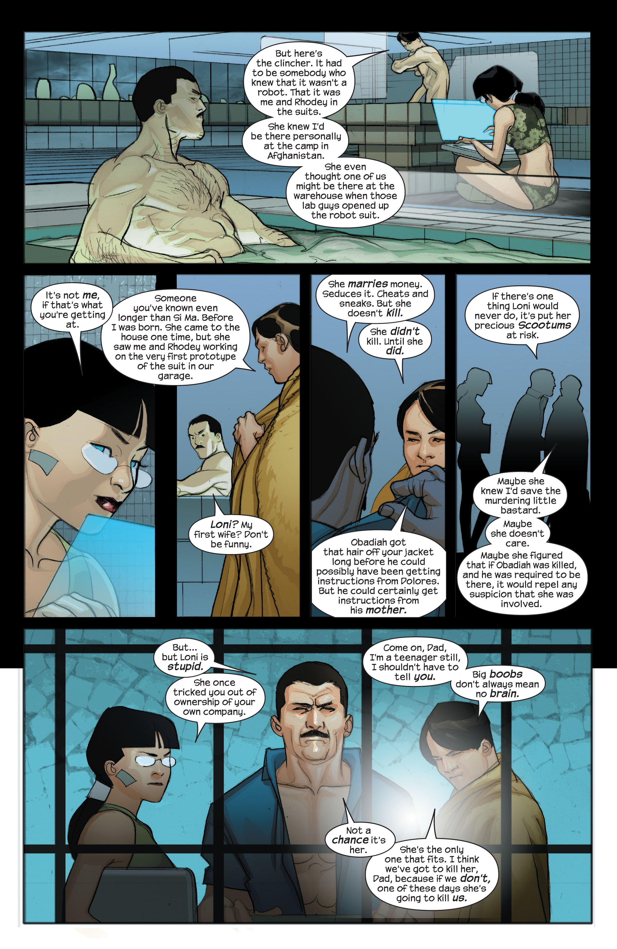 Read online Ultimate Iron Man (2005) comic -  Issue # _Ultimate Comics Iron Man - Ultimate Collection (Part 3) - 14