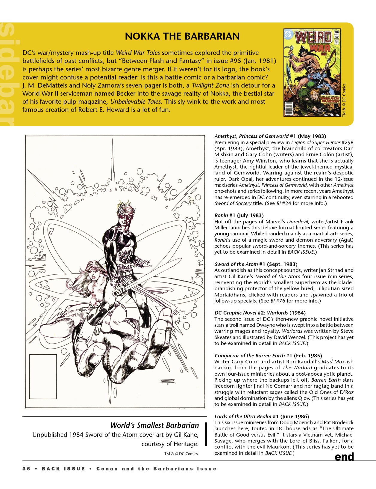 Read online Back Issue comic -  Issue #121 - 38
