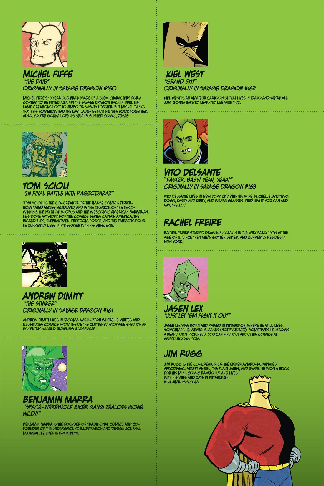 Read online Twisted Savage Dragon Funnies comic -  Issue # TPB - 142