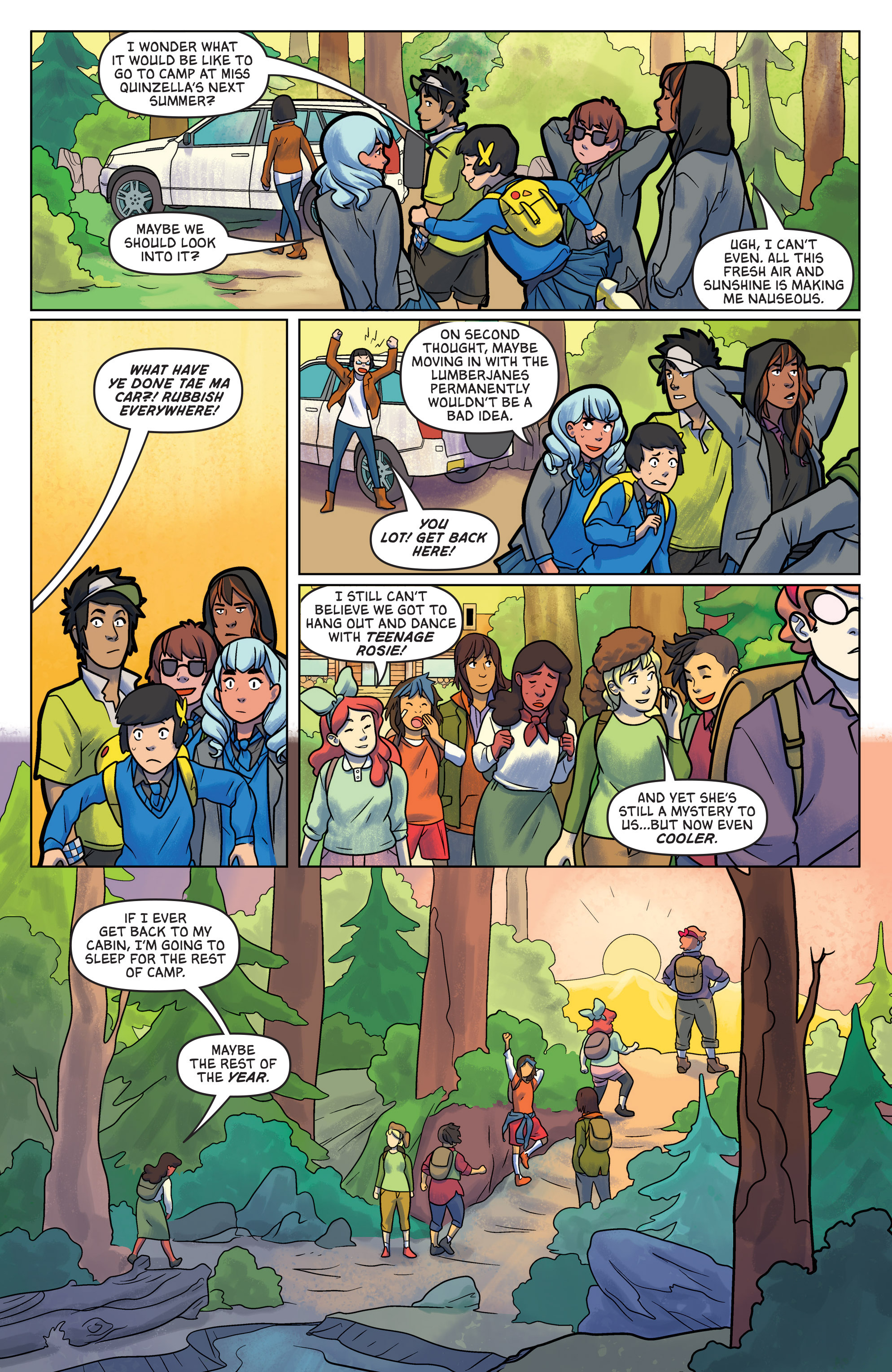 Read online Lumberjanes/Gotham Academy comic -  Issue #6 - 23