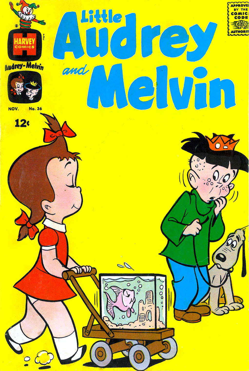 Read online Little Audrey And Melvin comic -  Issue #36 - 1